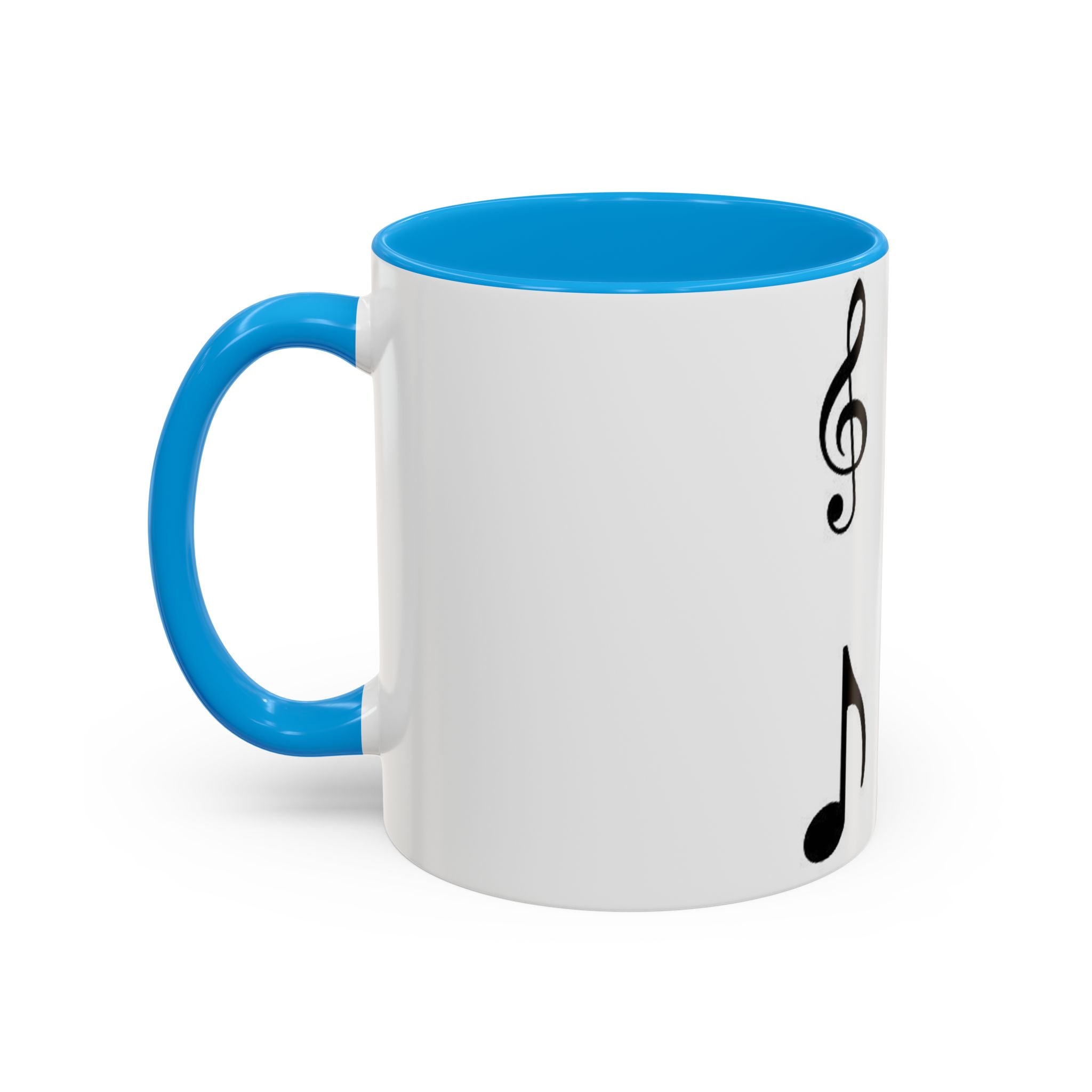 Musical Notes Coffee Mug - Colorful 11oz & 15oz