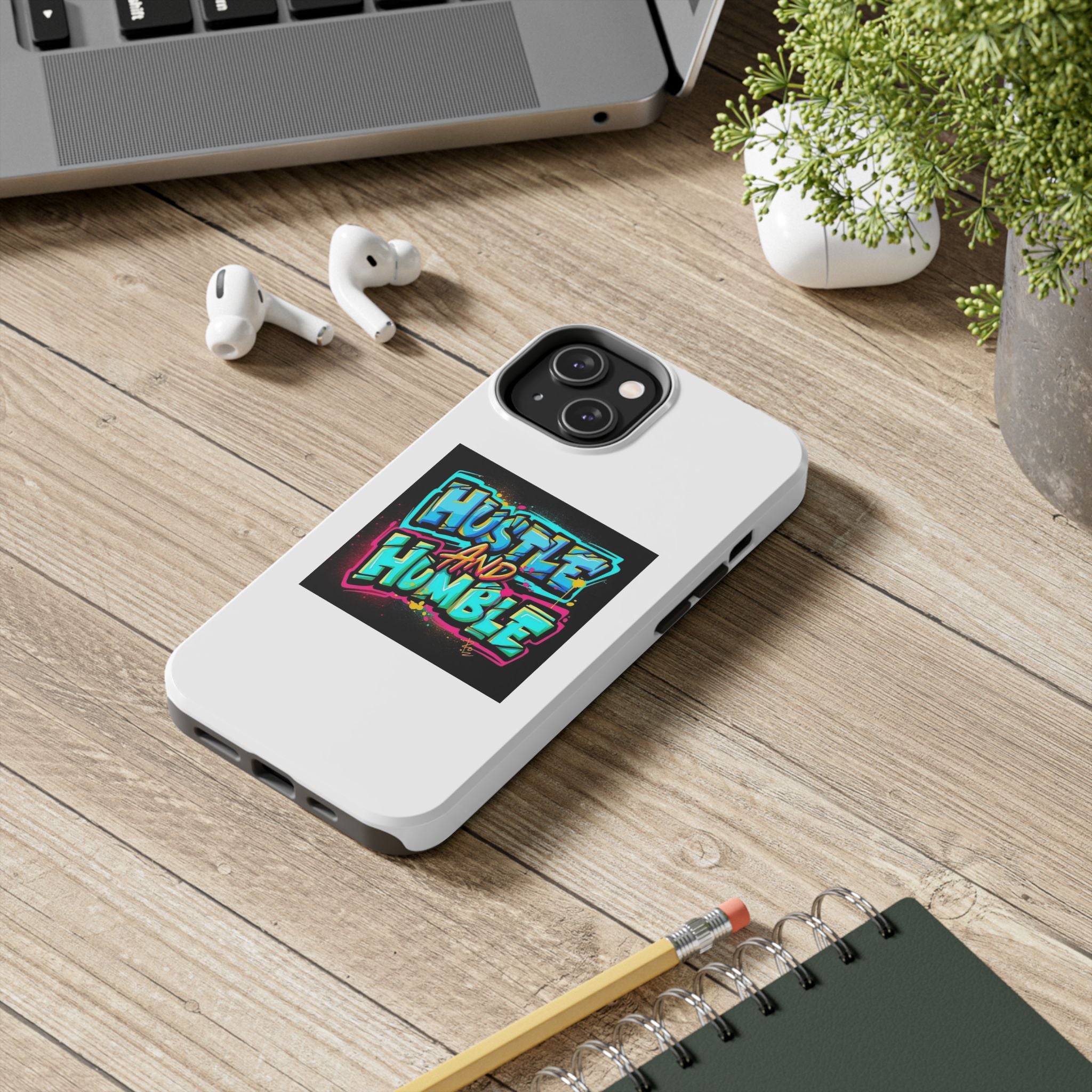 Hustle and Humble Phone Case - Tough, Stylish Protection for Hustlers