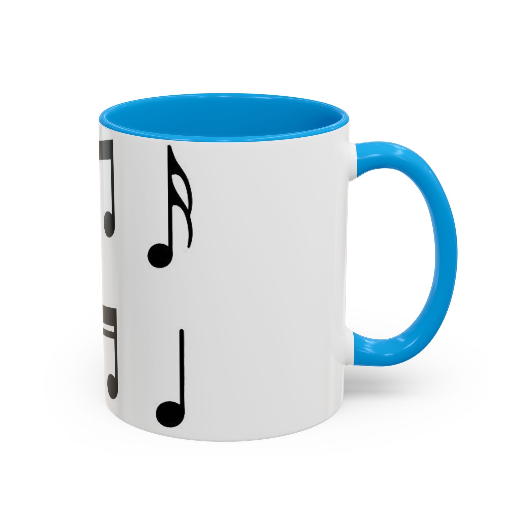 Musical Notes Coffee Mug - Colorful 11oz & 15oz