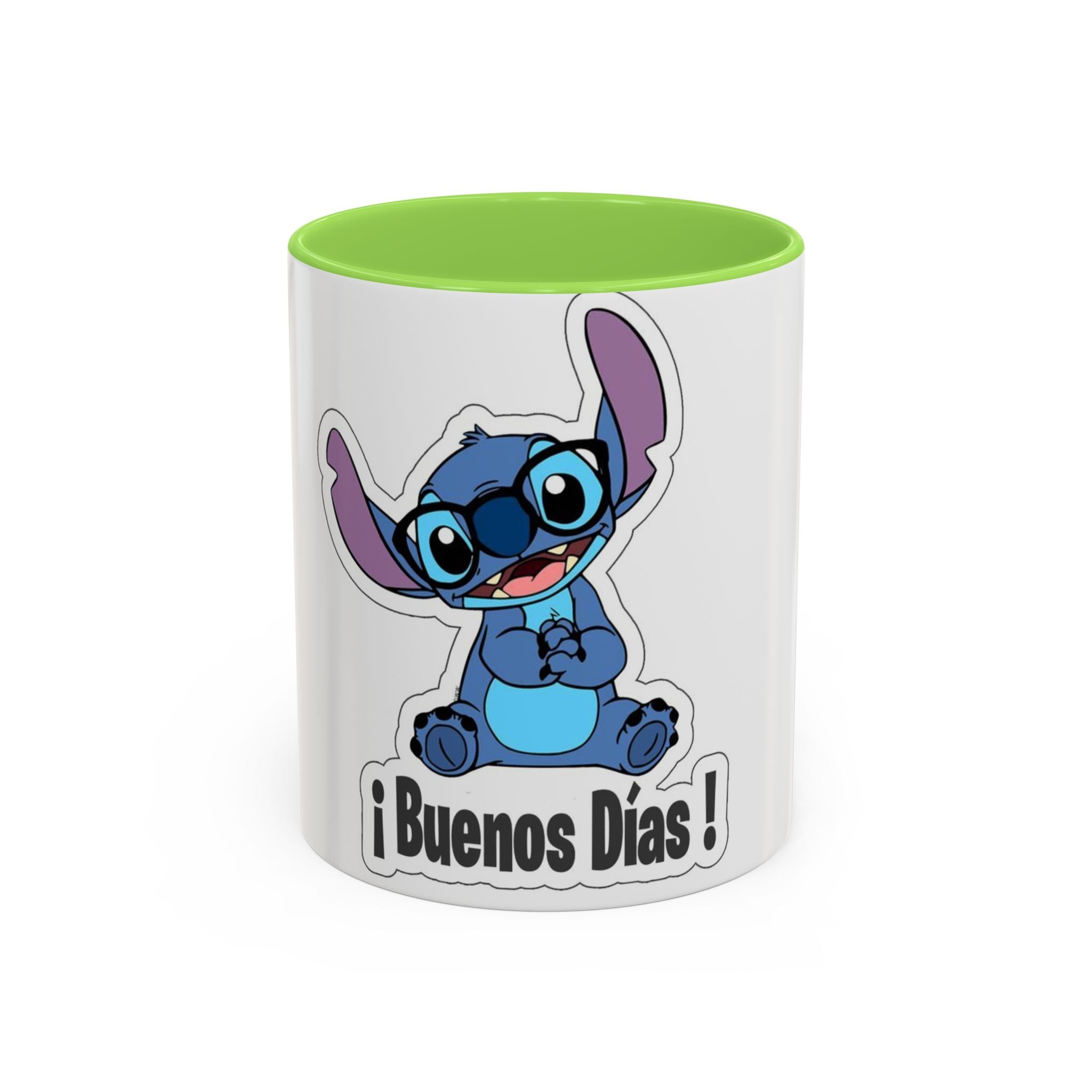 Colorful Cartoon Mug - ¡Buenos Días! - Perfect Gift for Coffee Lovers