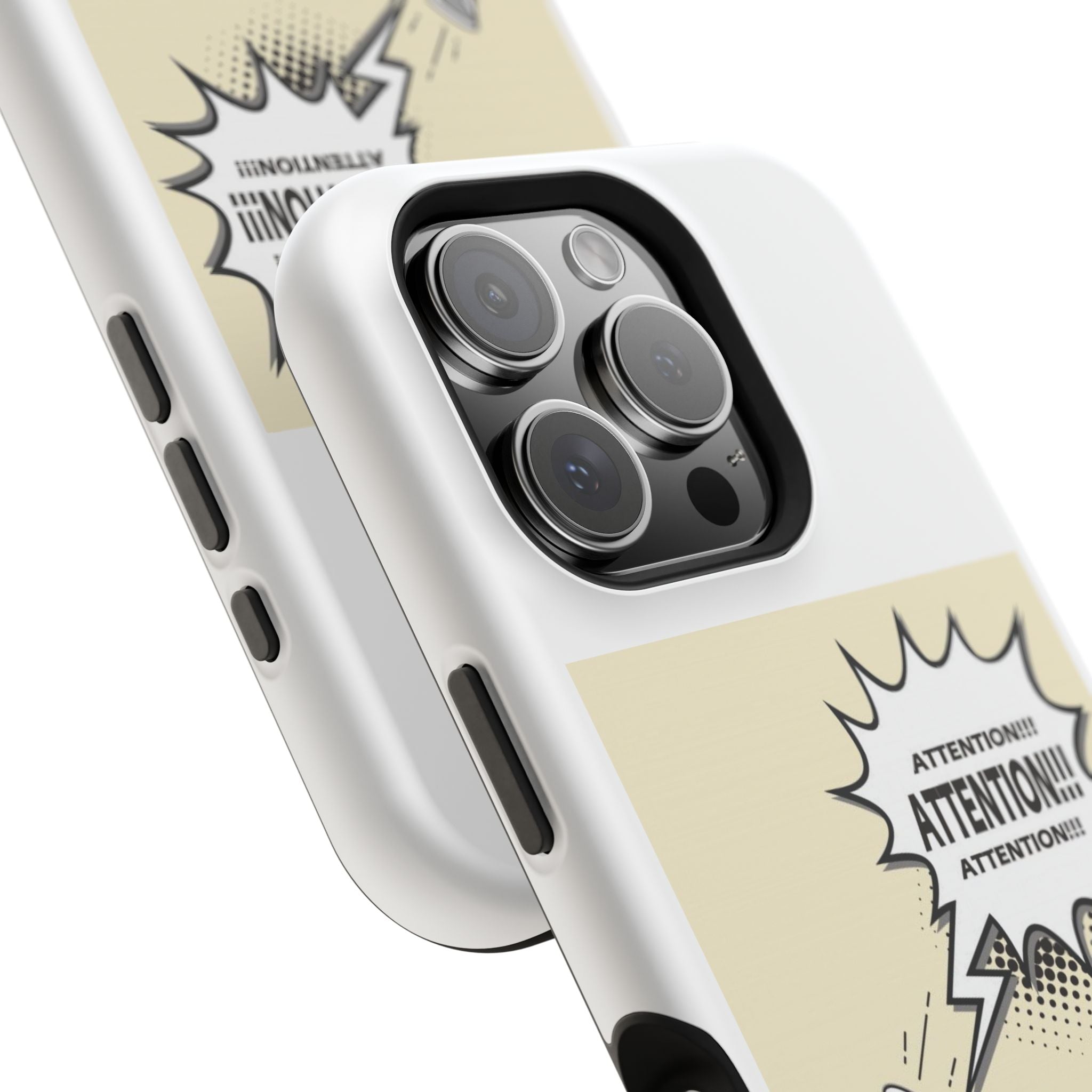 Attention Call Magnetic Tough Cases - Perfect for Gamers & Announcements