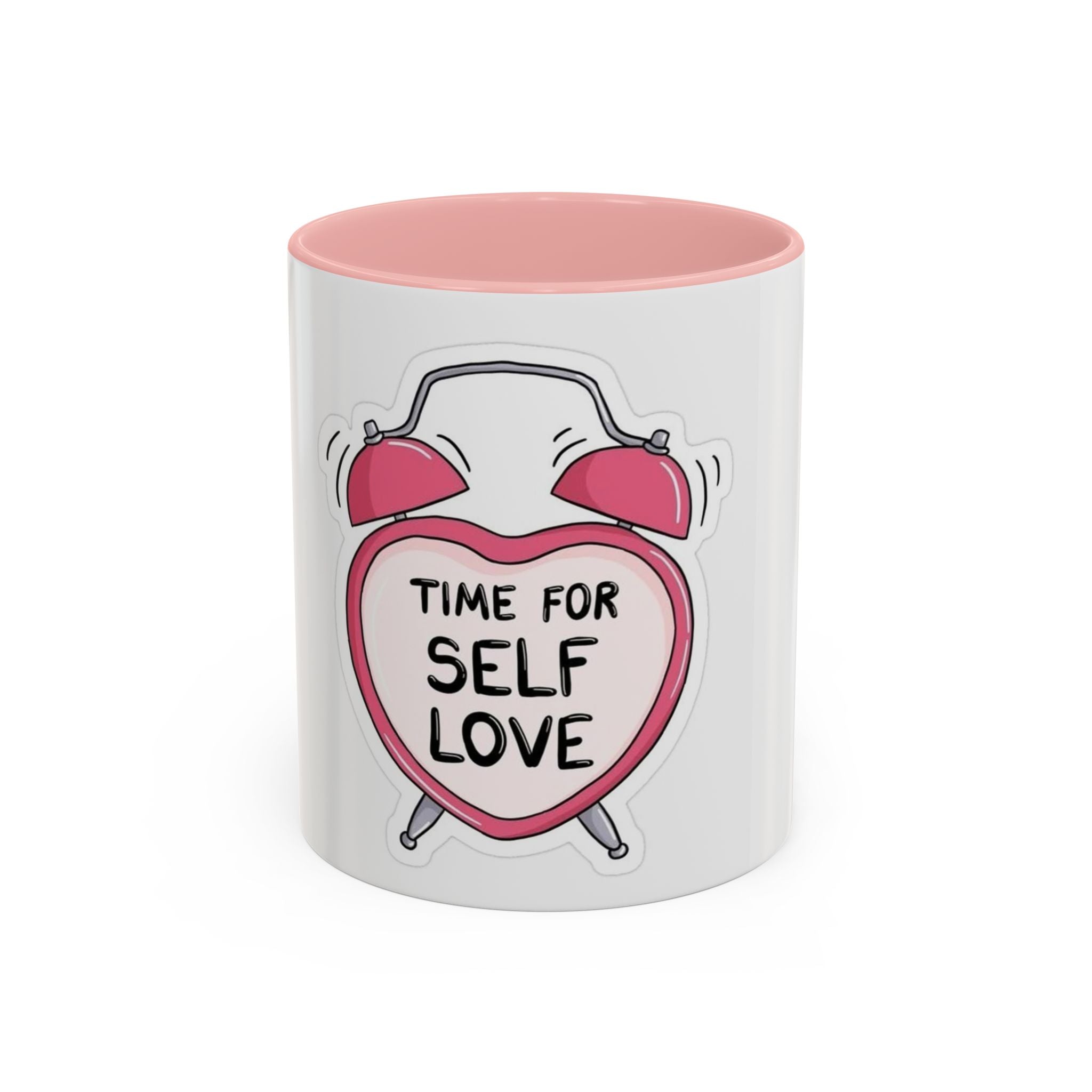 Self Love Accent Coffee Mug - Perfect Gift for Mindfulness & Relaxation