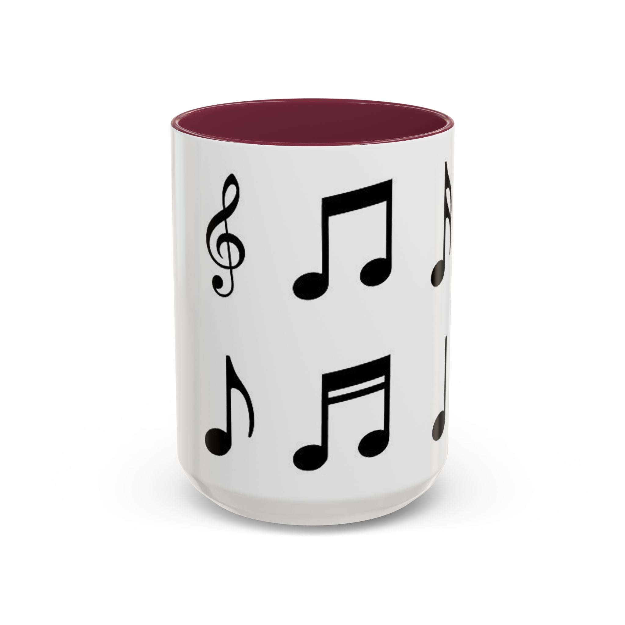 Musical Notes Coffee Mug - Colorful 11oz & 15oz