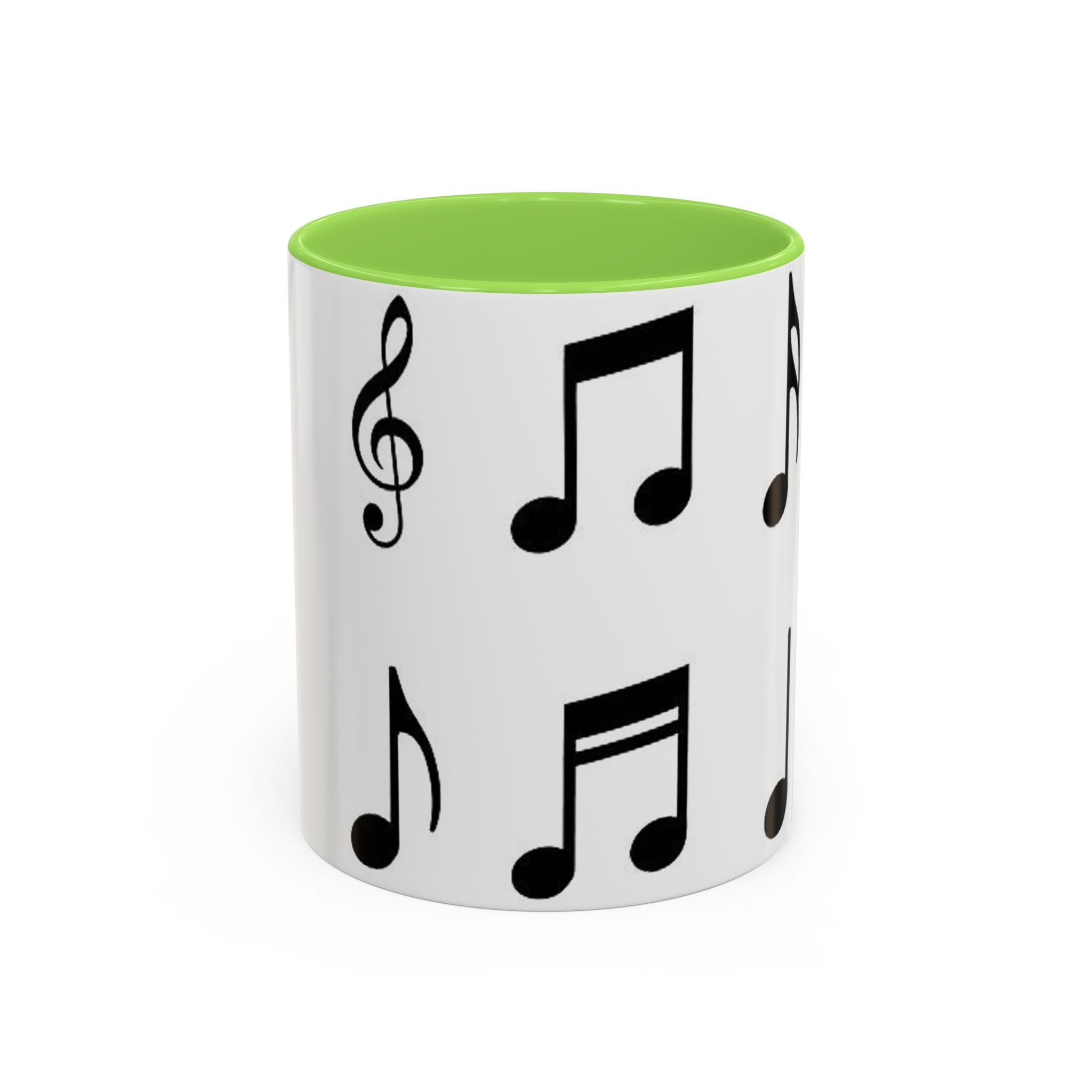 Musical Notes Coffee Mug - Colorful 11oz & 15oz