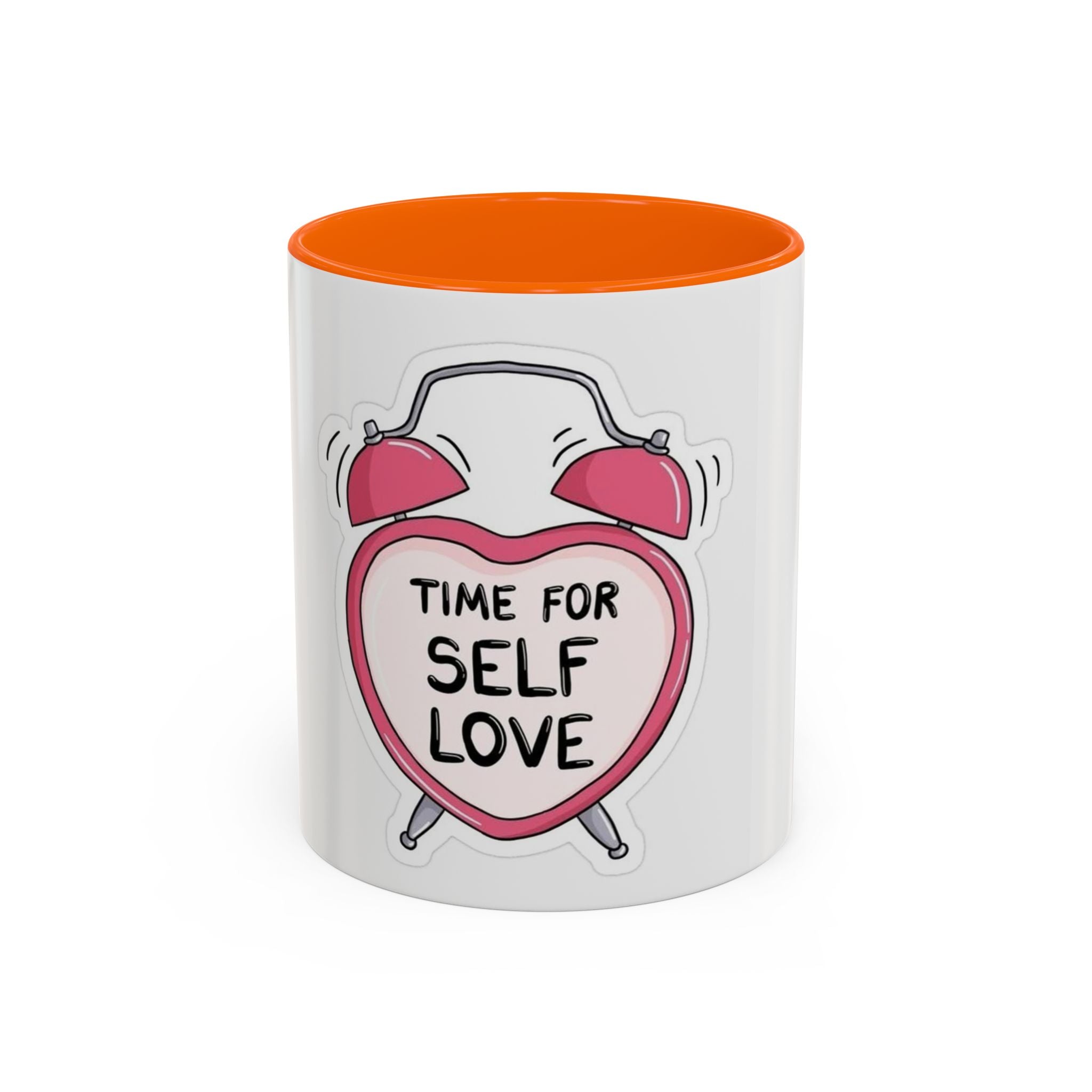 Self Love Accent Coffee Mug - Perfect Gift for Mindfulness & Relaxation