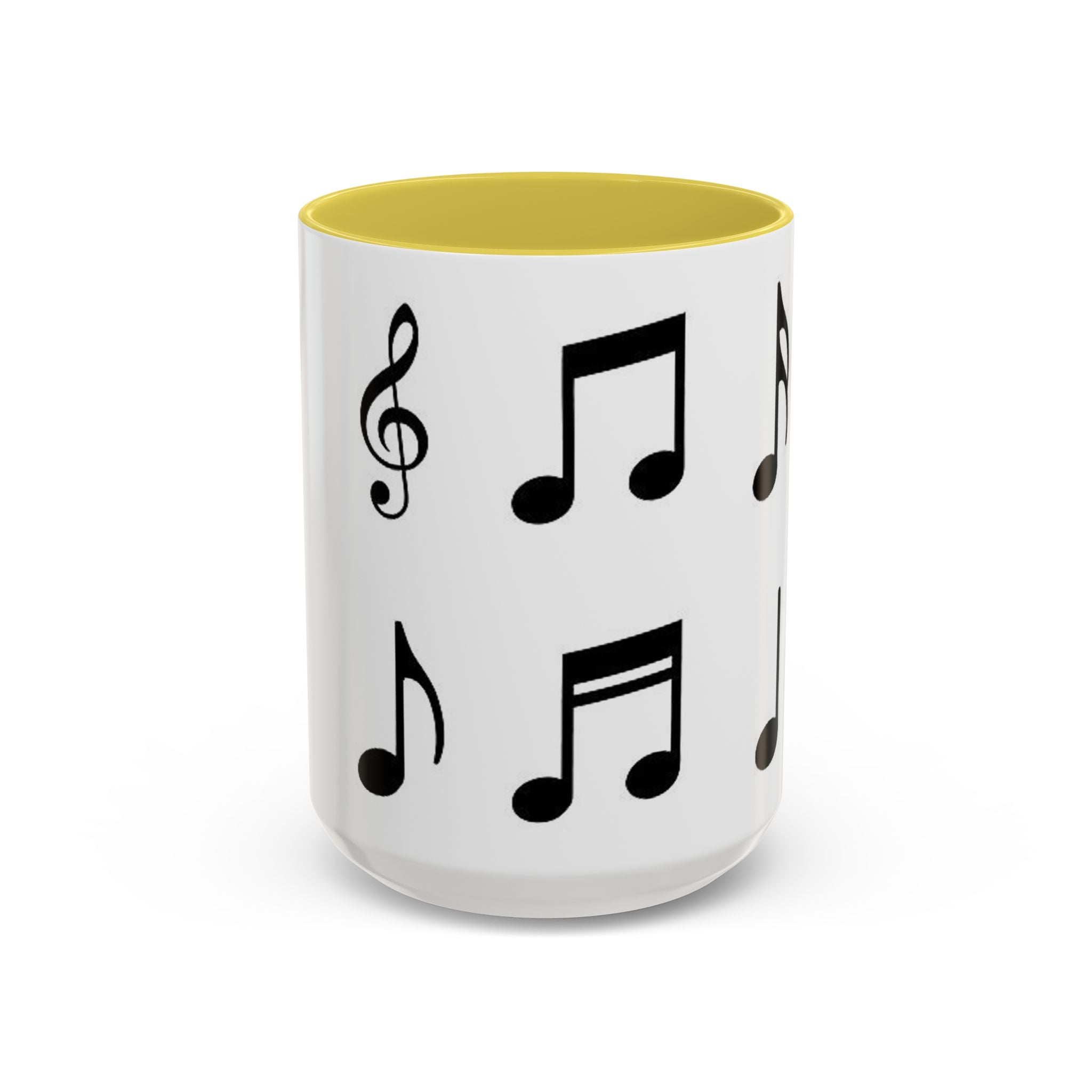 Musical Notes Coffee Mug - Colorful 11oz & 15oz