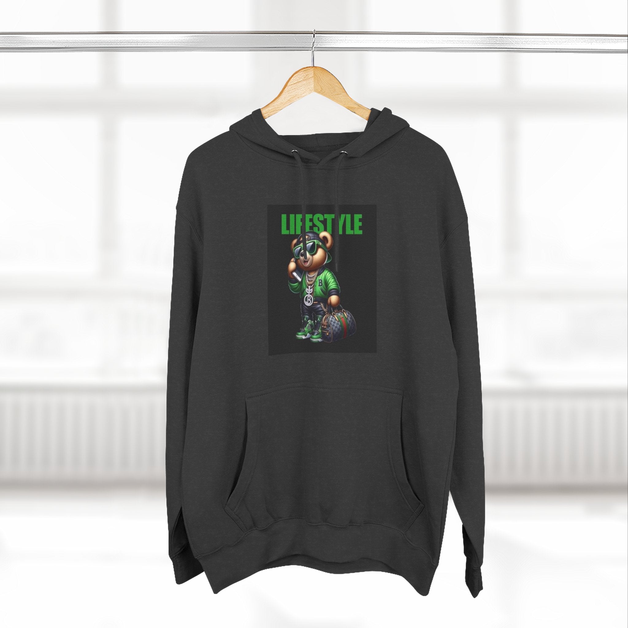 Lifestyle Graphic Hoodie - Cozy Fleece for Trendsetters