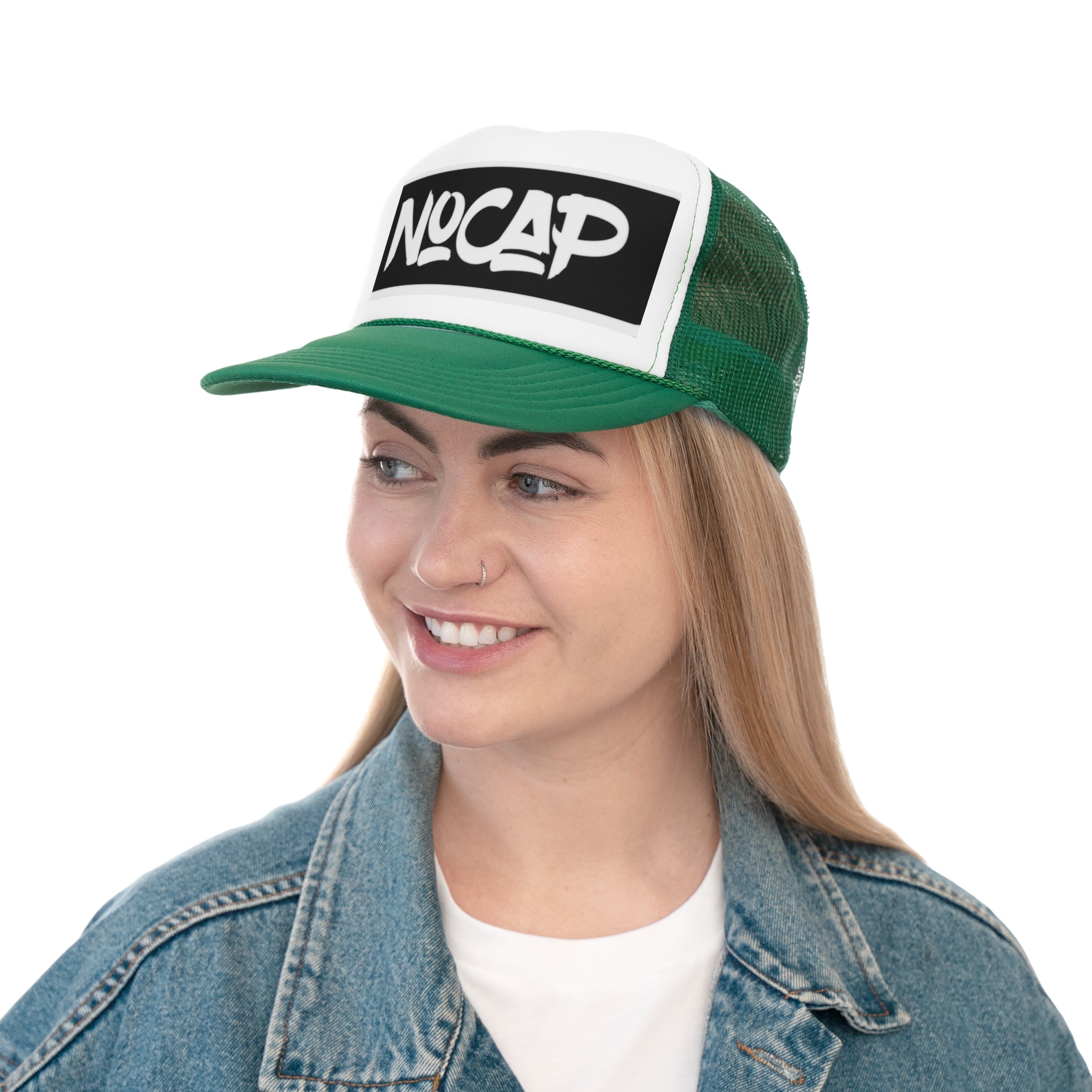 Trendy 'No Cap' Trucker Cap - Stylish Hat for Casual Wear