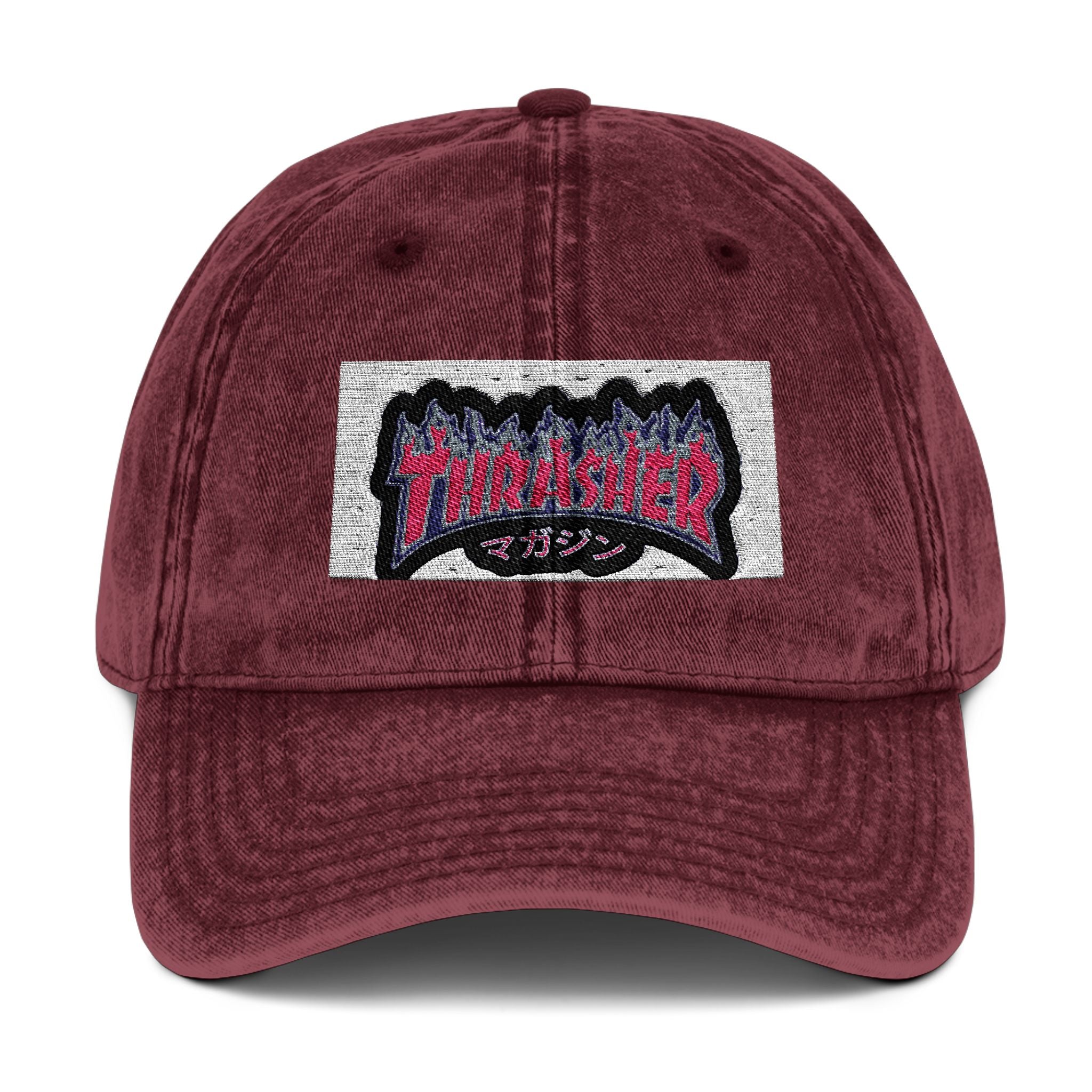Vintage Embroidered Cap - Retro Streetwear Style