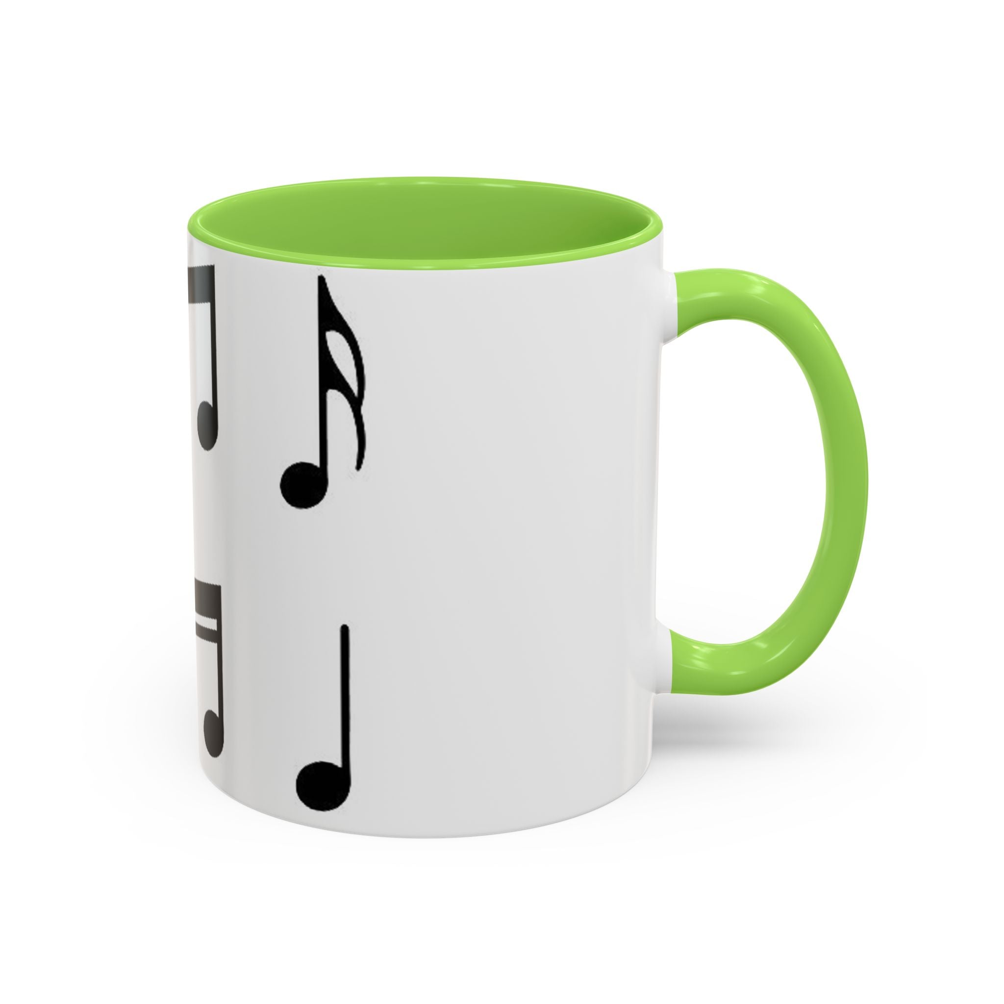 Musical Notes Coffee Mug - Colorful 11oz & 15oz