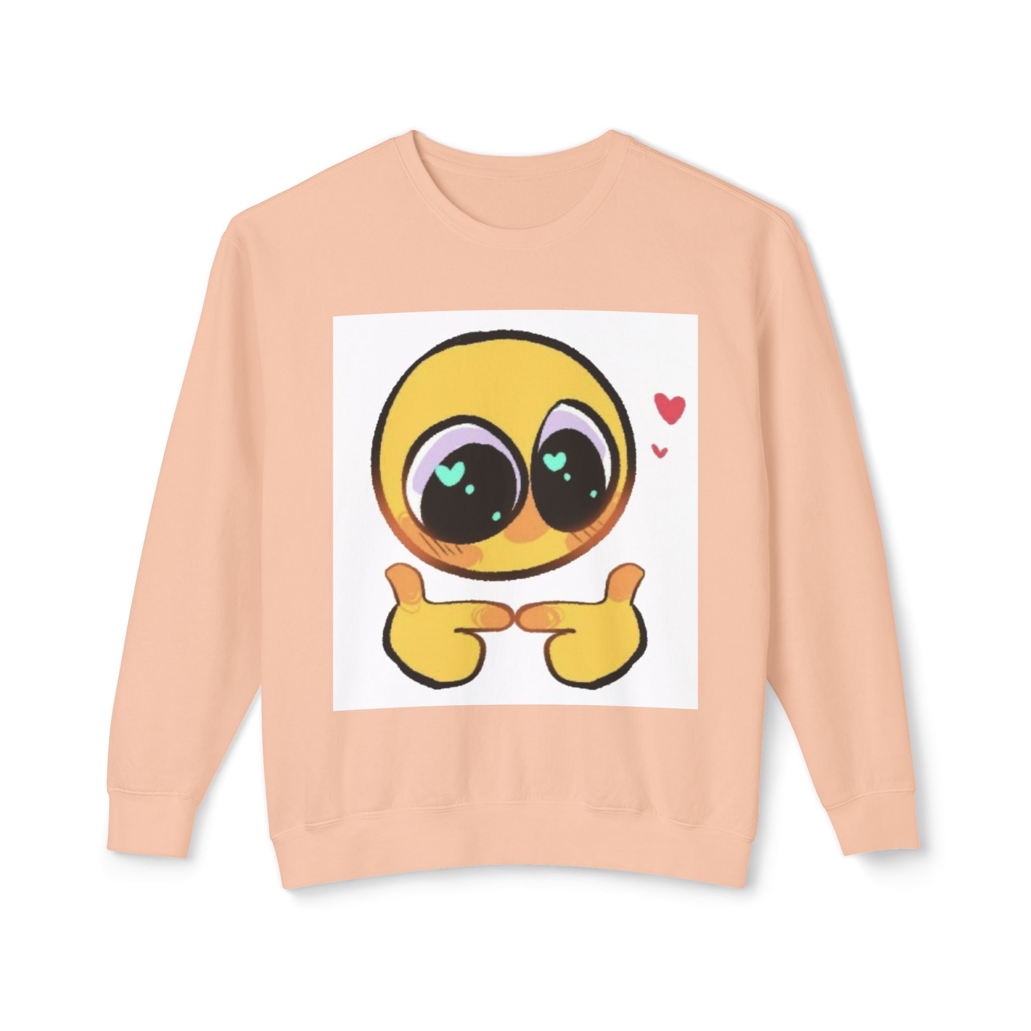Cute Emoji Unisex Crewneck Sweatshirt - Perfect for Casual Wear and Gifts