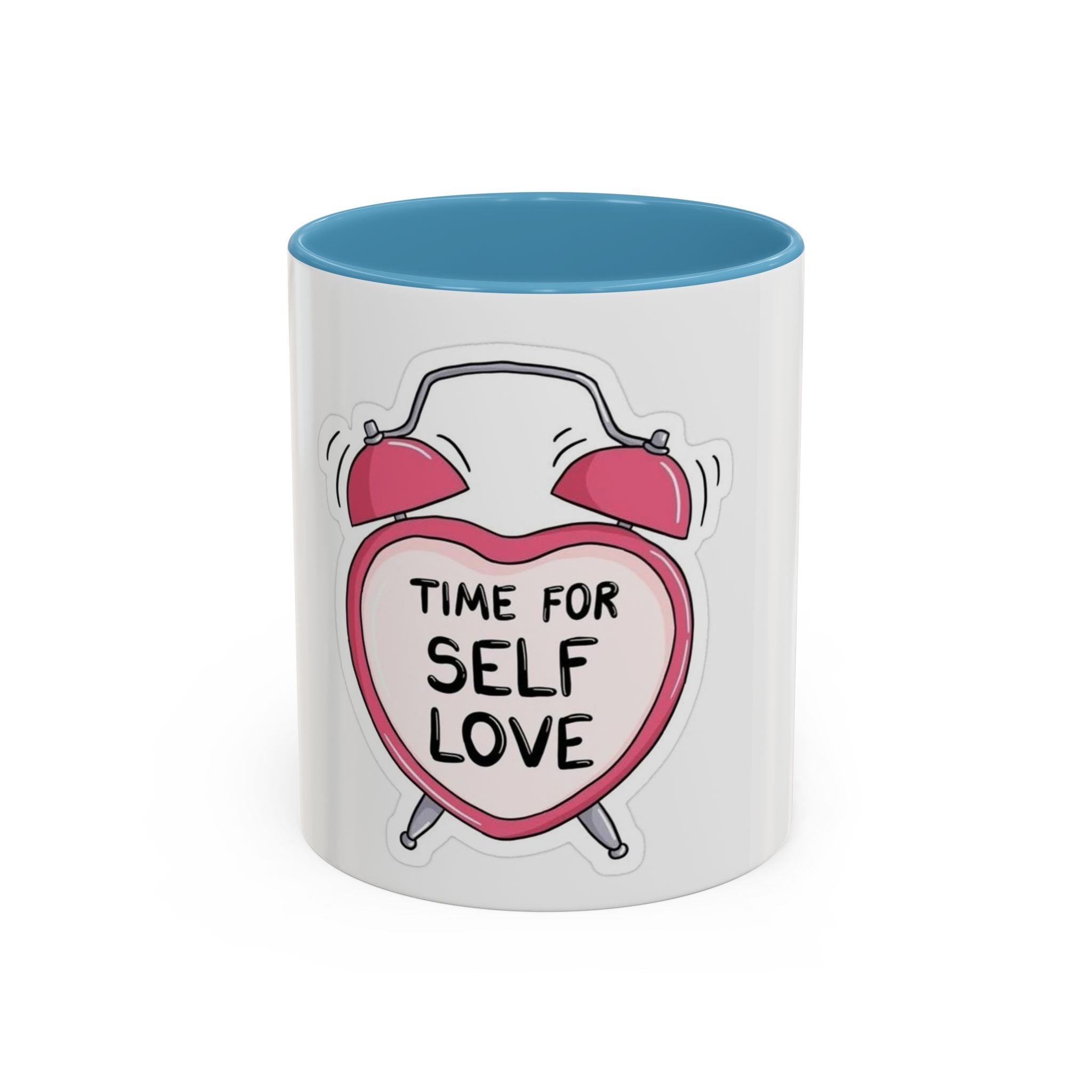 Self Love Accent Coffee Mug - Perfect Gift for Mindfulness & Relaxation