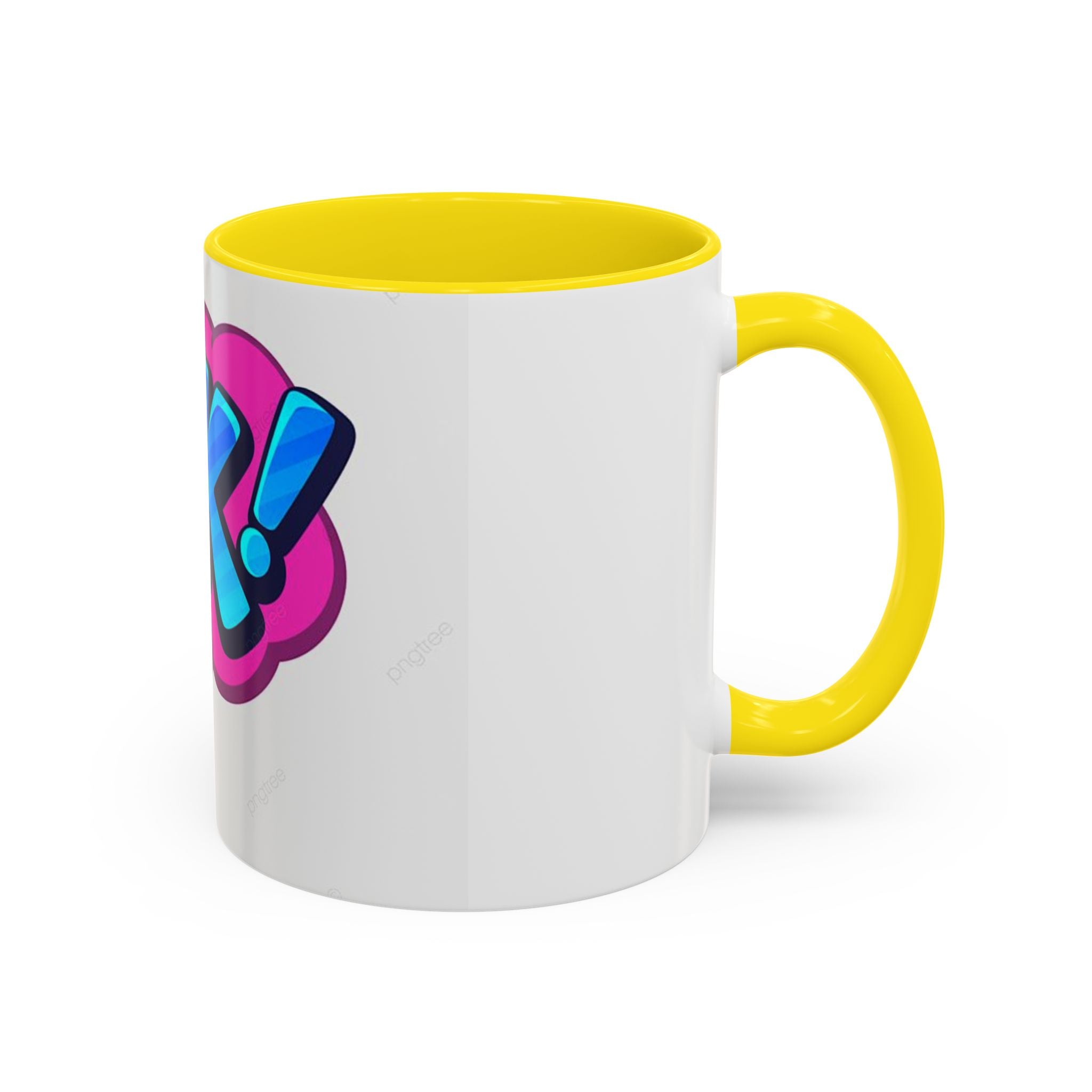 Colorful OK! Accent Coffee Mug - Fun and Inspirational Drinkware