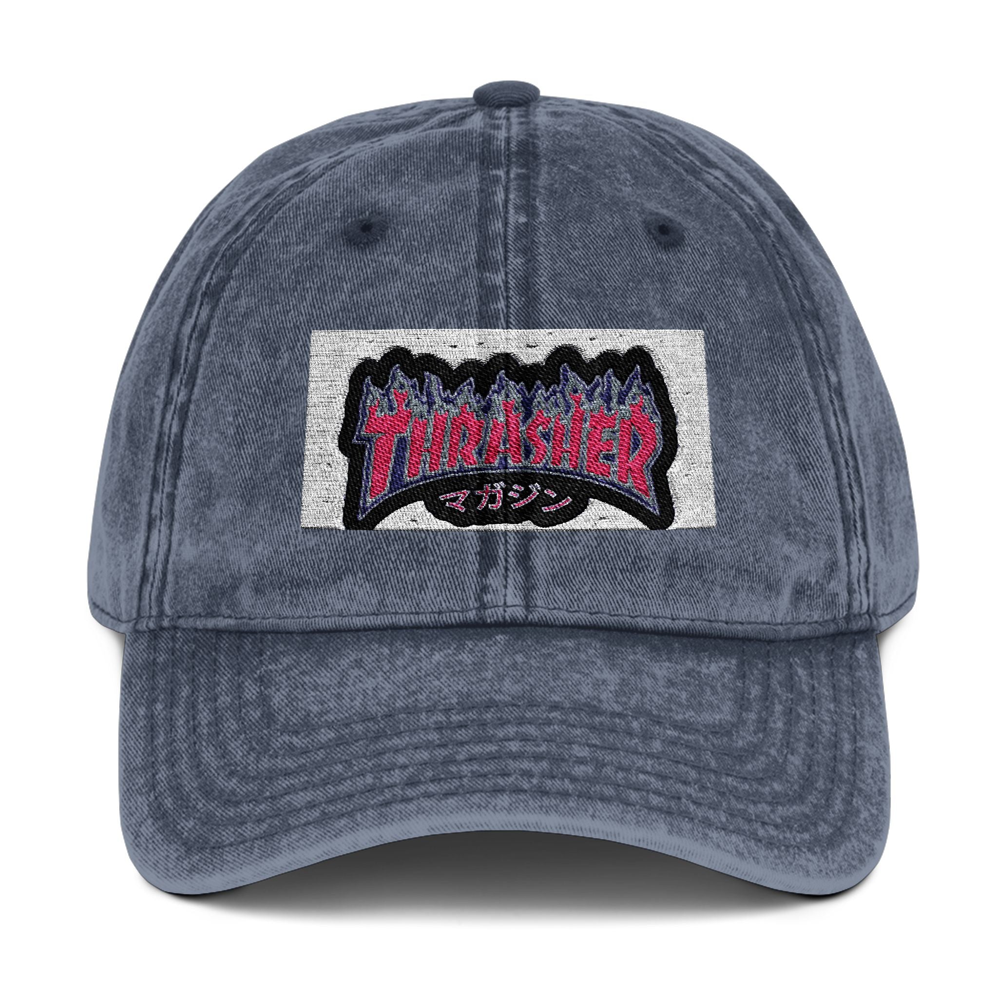 Vintage Embroidered Cap - Retro Streetwear Style