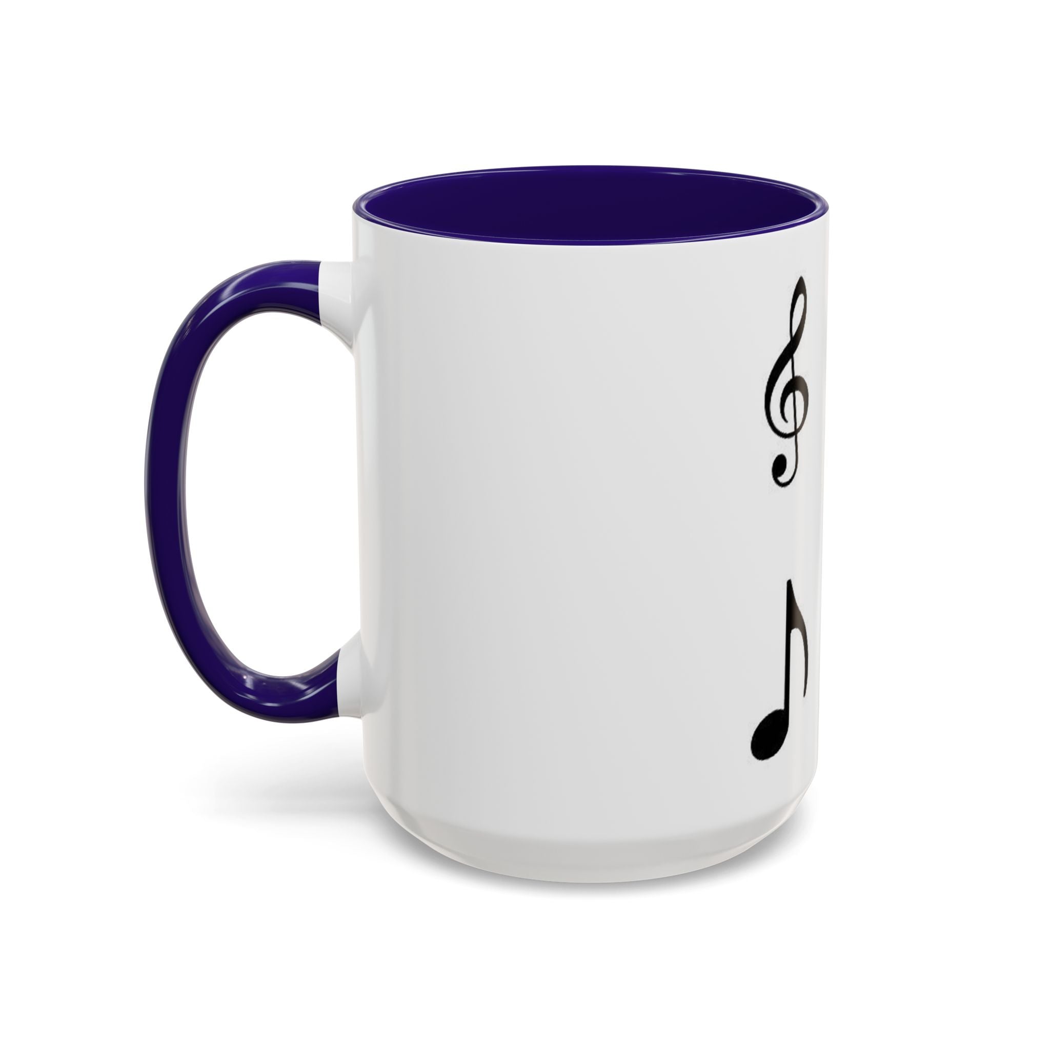 Musical Notes Coffee Mug - Colorful 11oz & 15oz