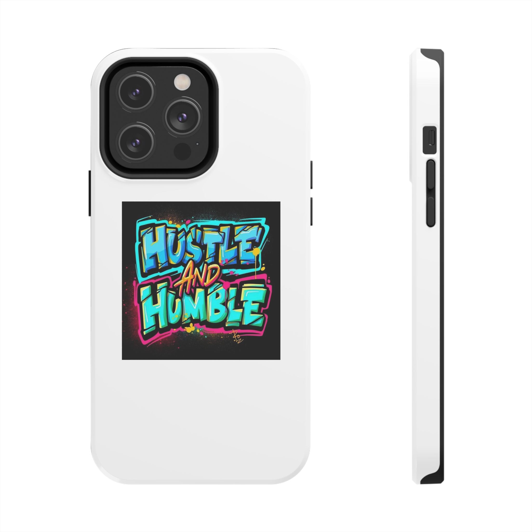 Hustle and Humble Phone Case - Tough, Stylish Protection for Hustlers