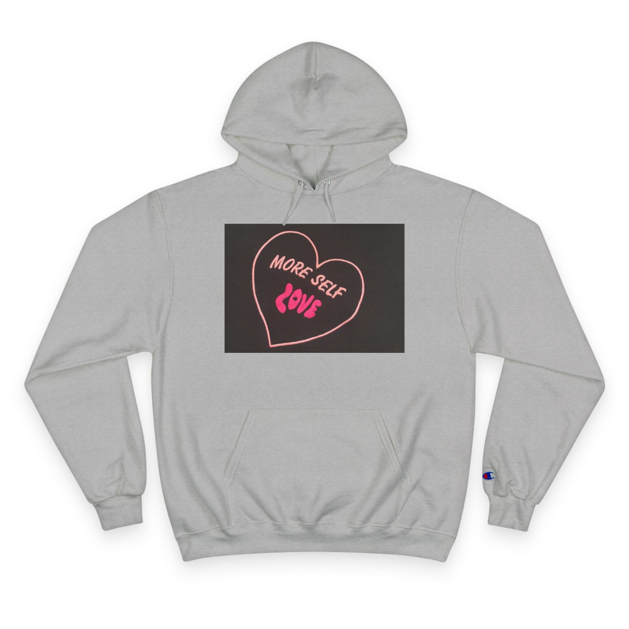 Self Love Champion Hoodie - White Casual Sweatshirt