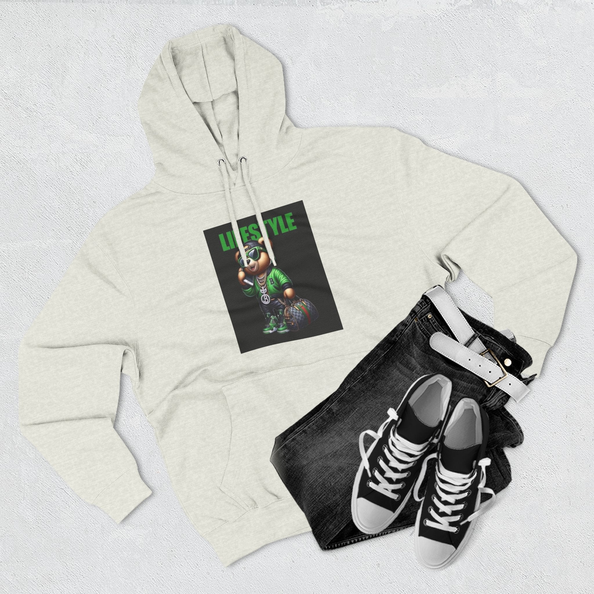 Lifestyle Graphic Hoodie - Cozy Fleece for Trendsetters