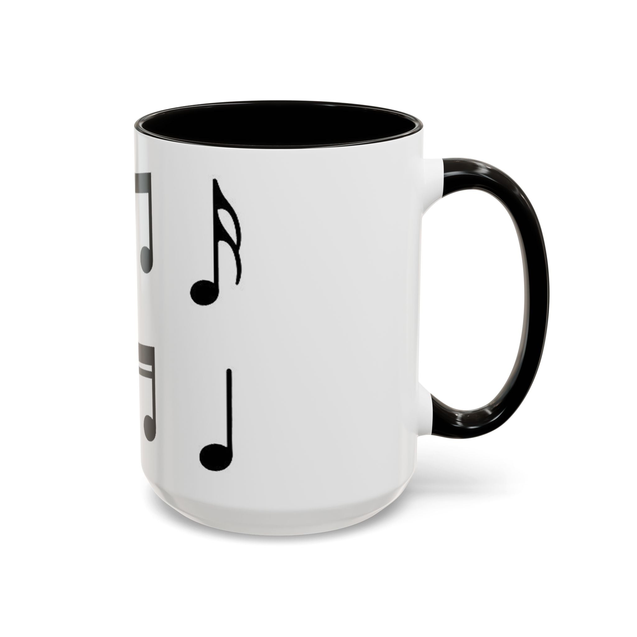 Musical Notes Coffee Mug - Colorful 11oz & 15oz