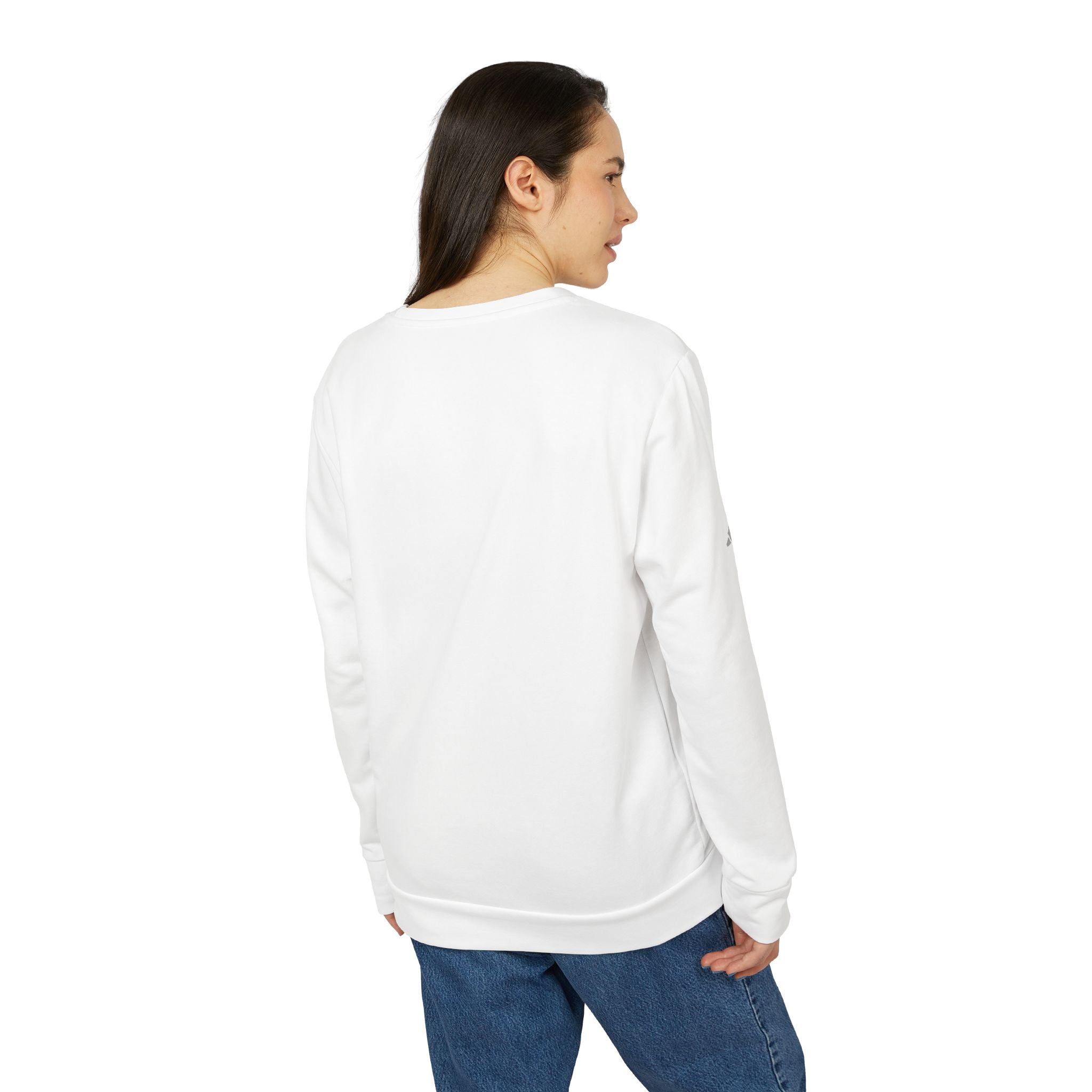Urban Skyline Fleece Sweatshirt - Unisex Adidas Crewneck