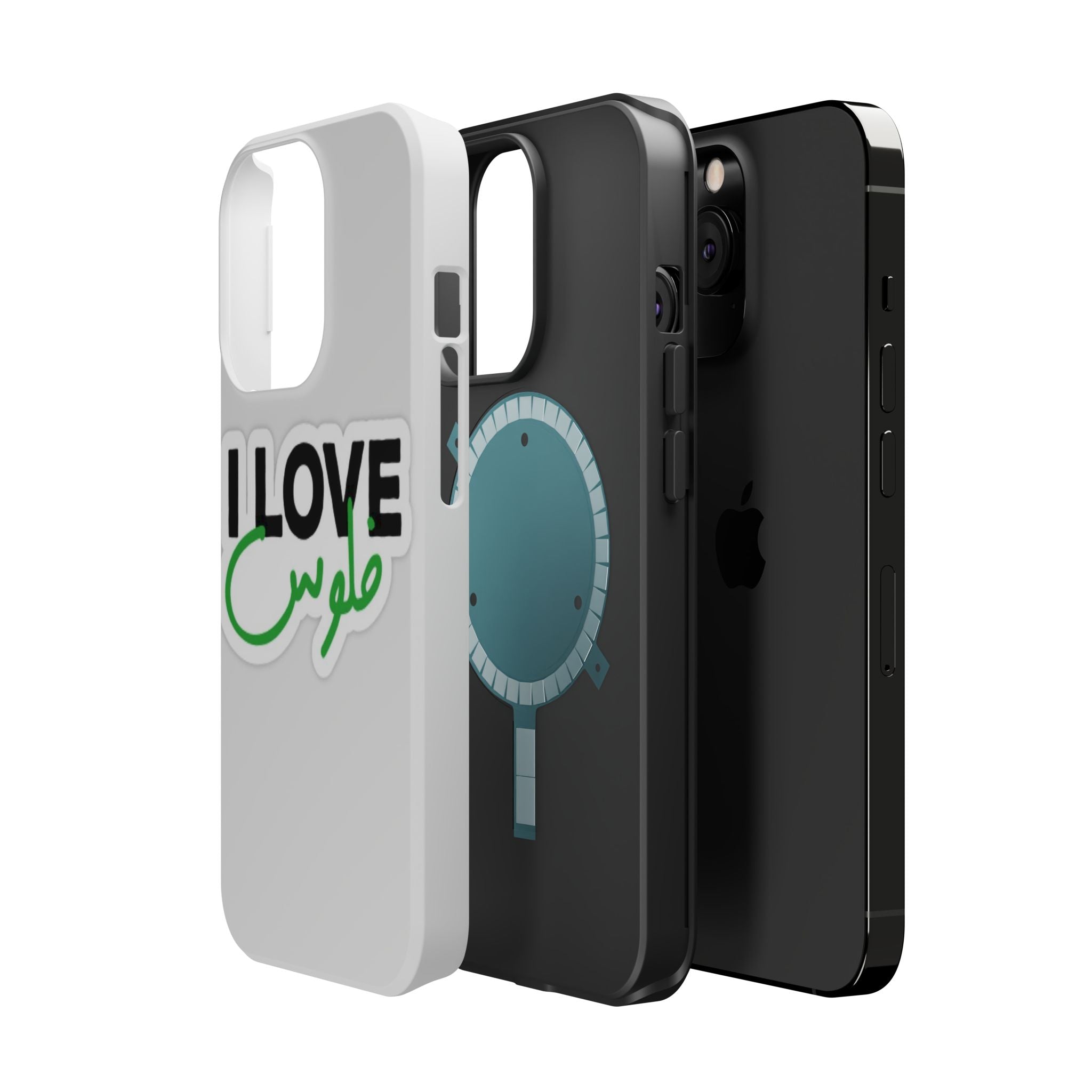 I Love قفلو Magnetic Tough Case - Stylish & Durable Phone Protection