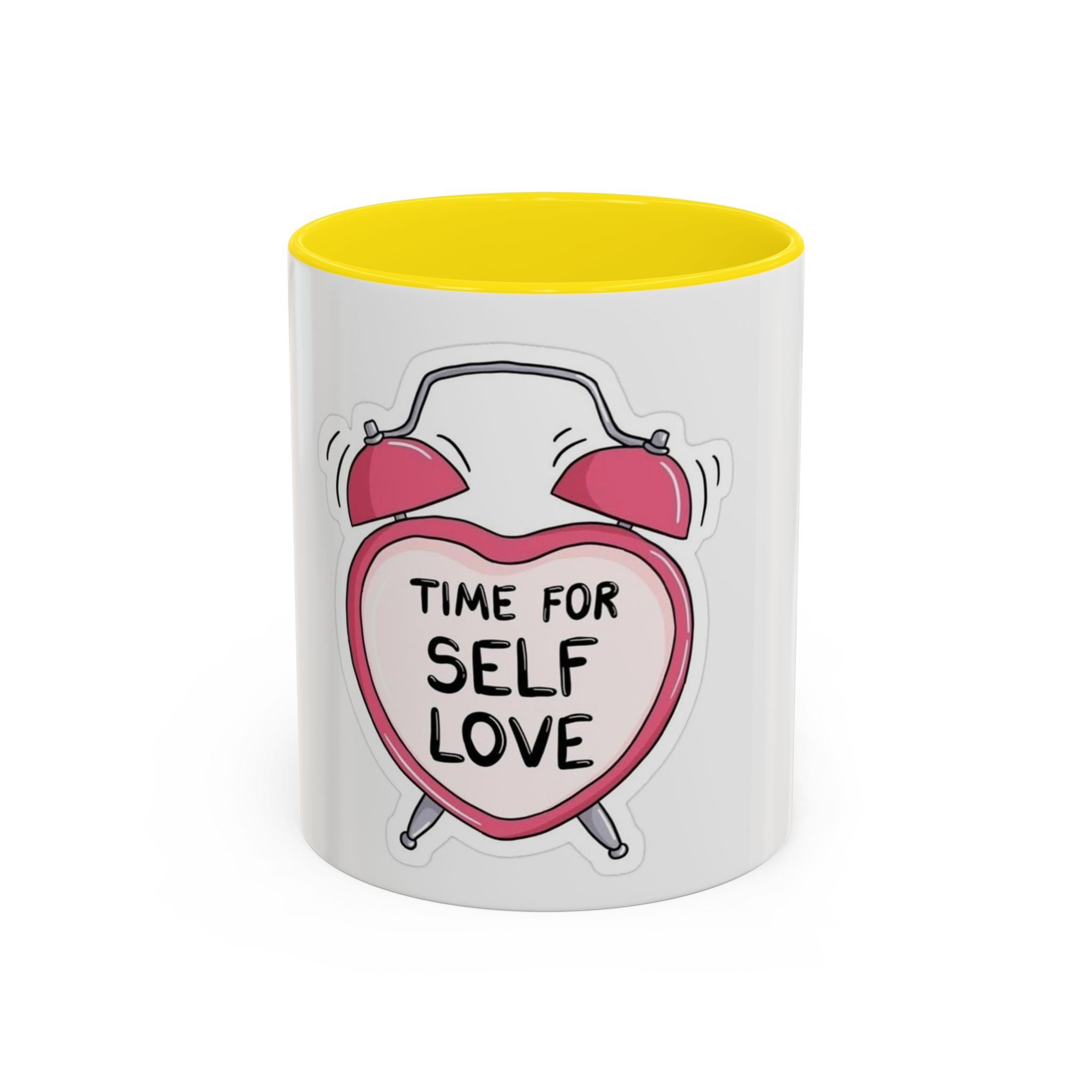 Self Love Accent Coffee Mug - Perfect Gift for Mindfulness & Relaxation