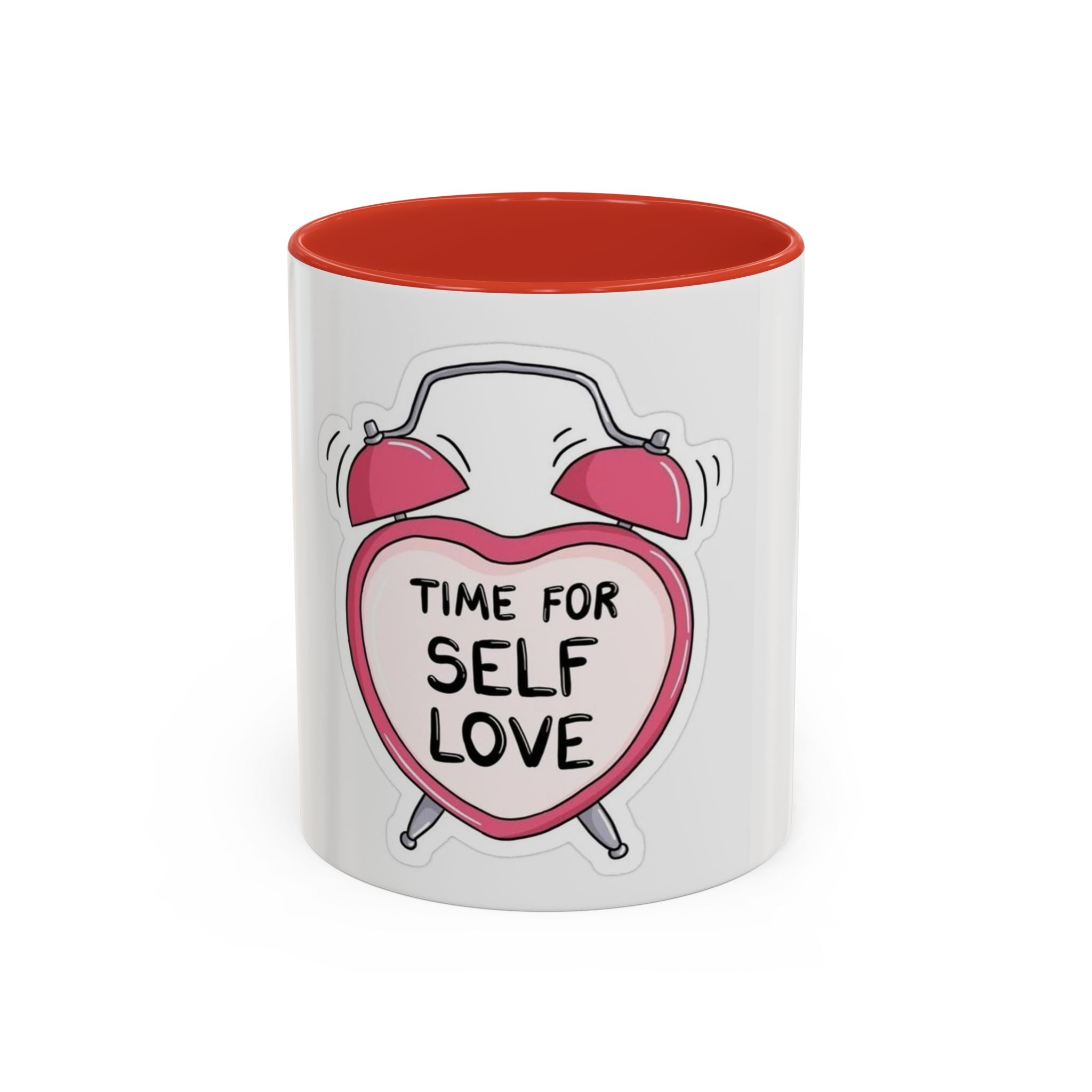 Self Love Accent Coffee Mug - Perfect Gift for Mindfulness & Relaxation