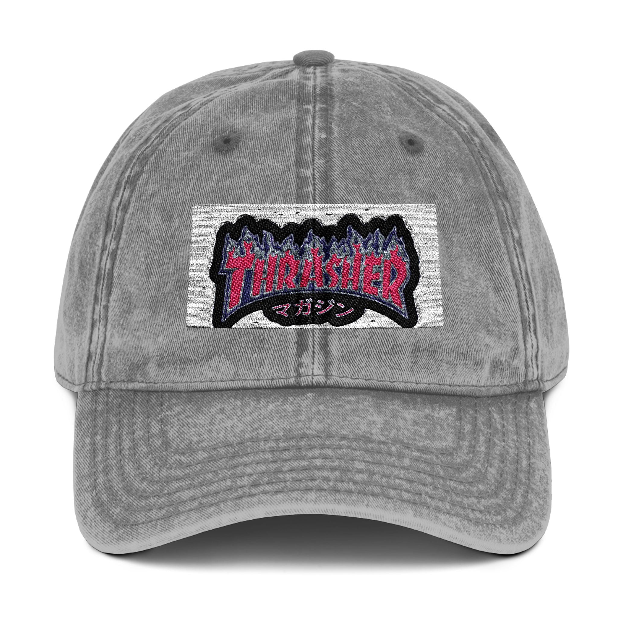 Vintage Embroidered Cap - Retro Streetwear Style