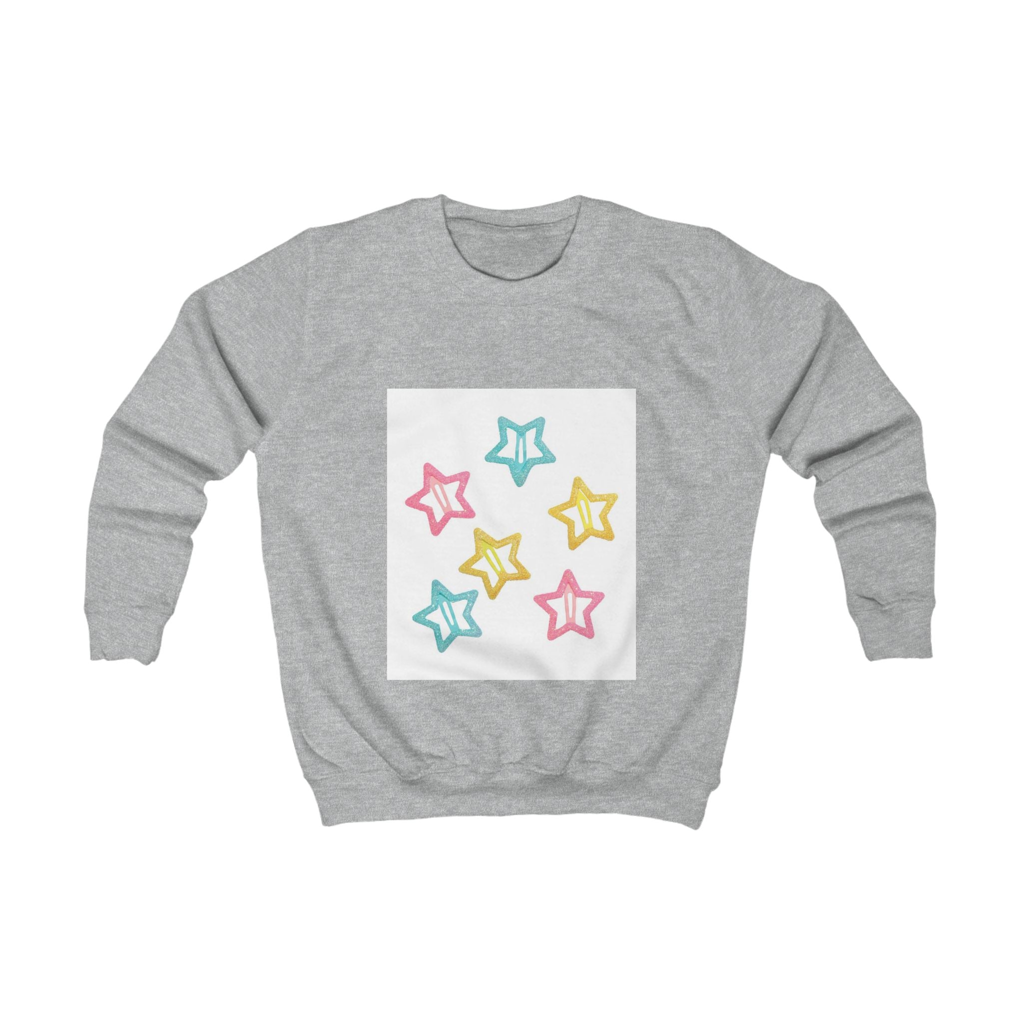 Colorful Star Kids Sweatshirt - Fun & Cozy Style for Young Adventurers