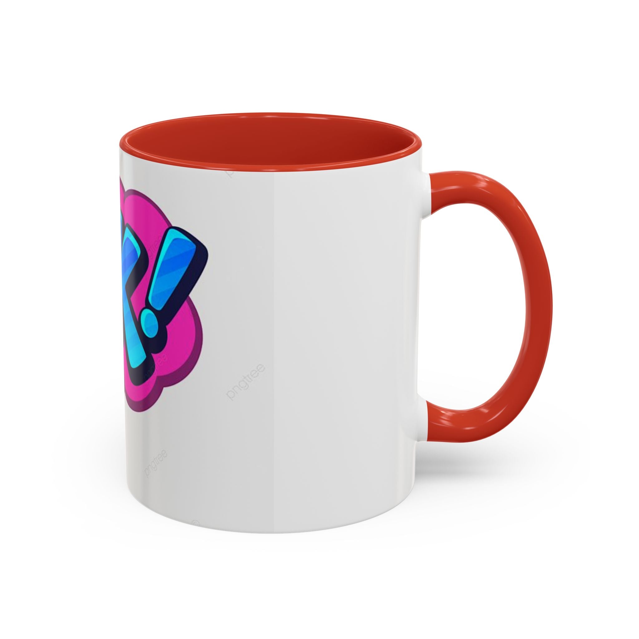 Colorful OK! Accent Coffee Mug - Fun and Inspirational Drinkware