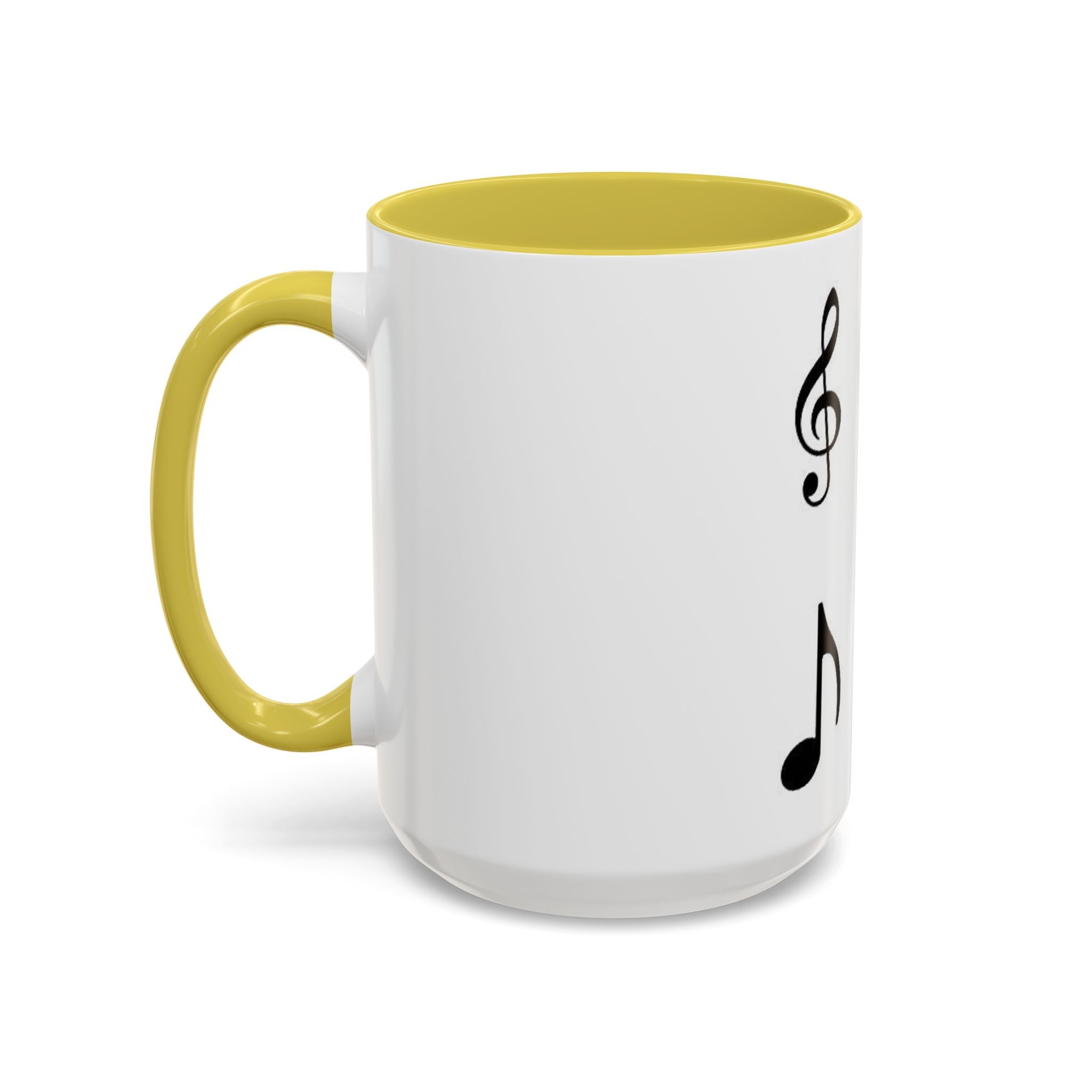 Musical Notes Coffee Mug - Colorful 11oz & 15oz