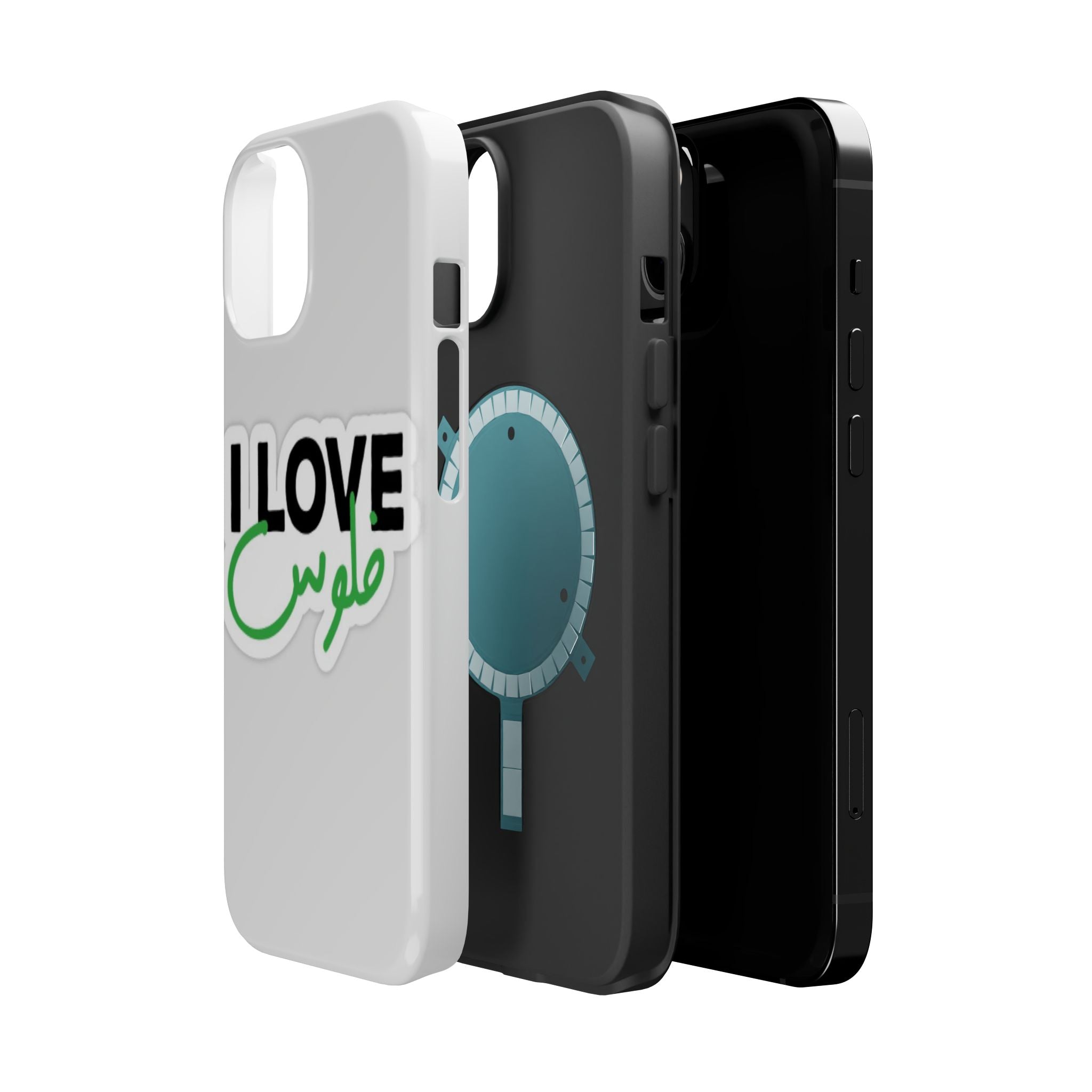 I Love قفلو Magnetic Tough Case - Stylish & Durable Phone Protection