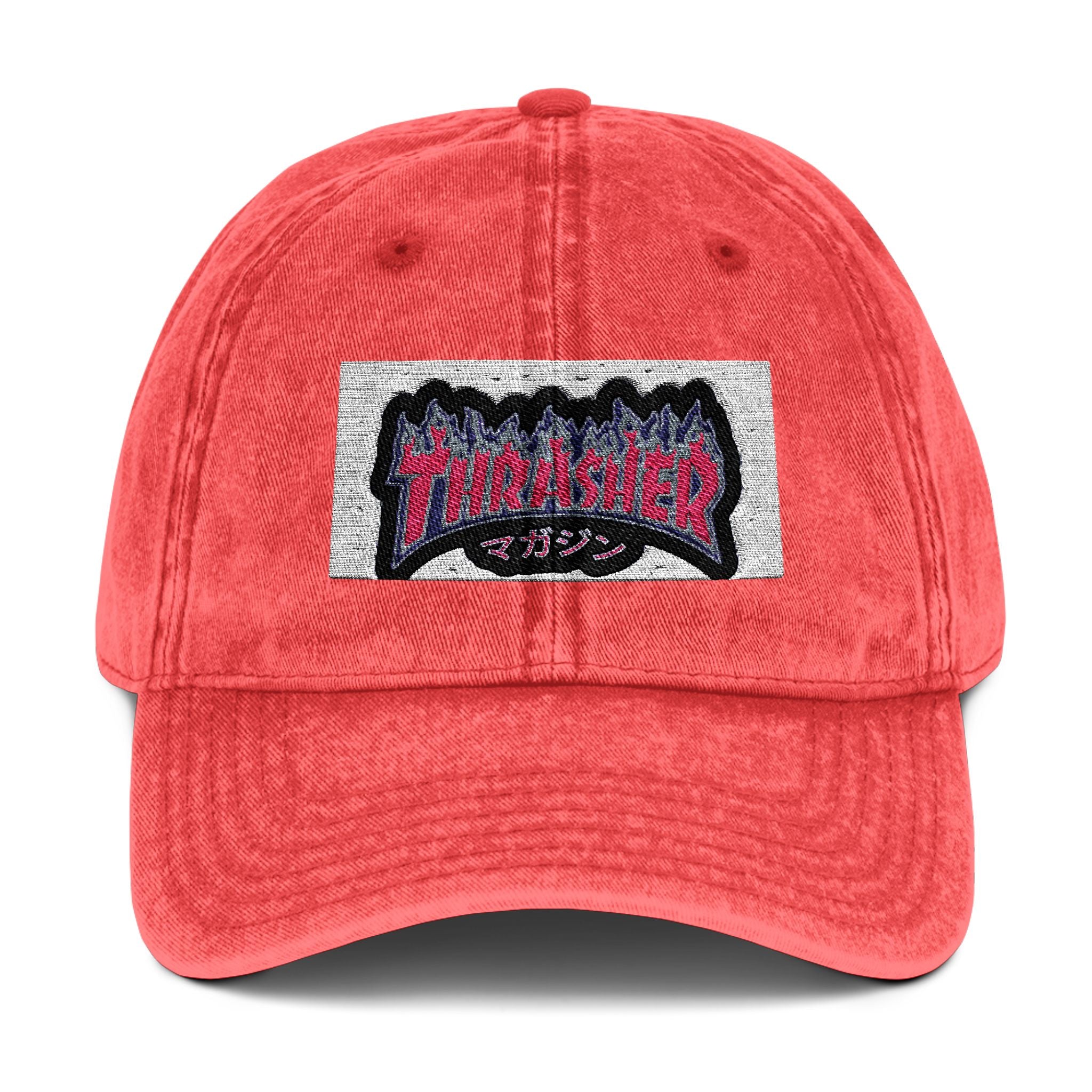 Vintage Embroidered Cap - Retro Streetwear Style