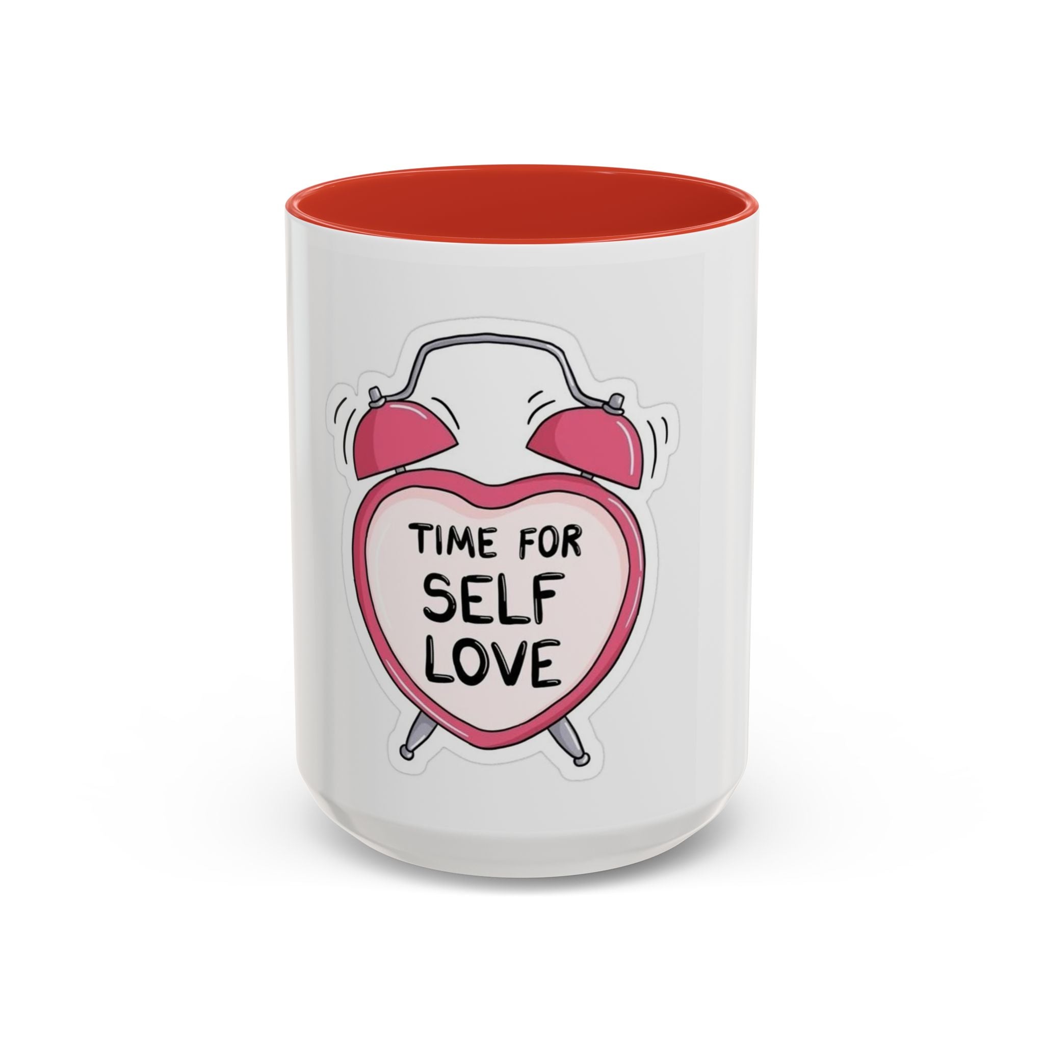 Self Love Accent Coffee Mug - Perfect Gift for Mindfulness & Relaxation