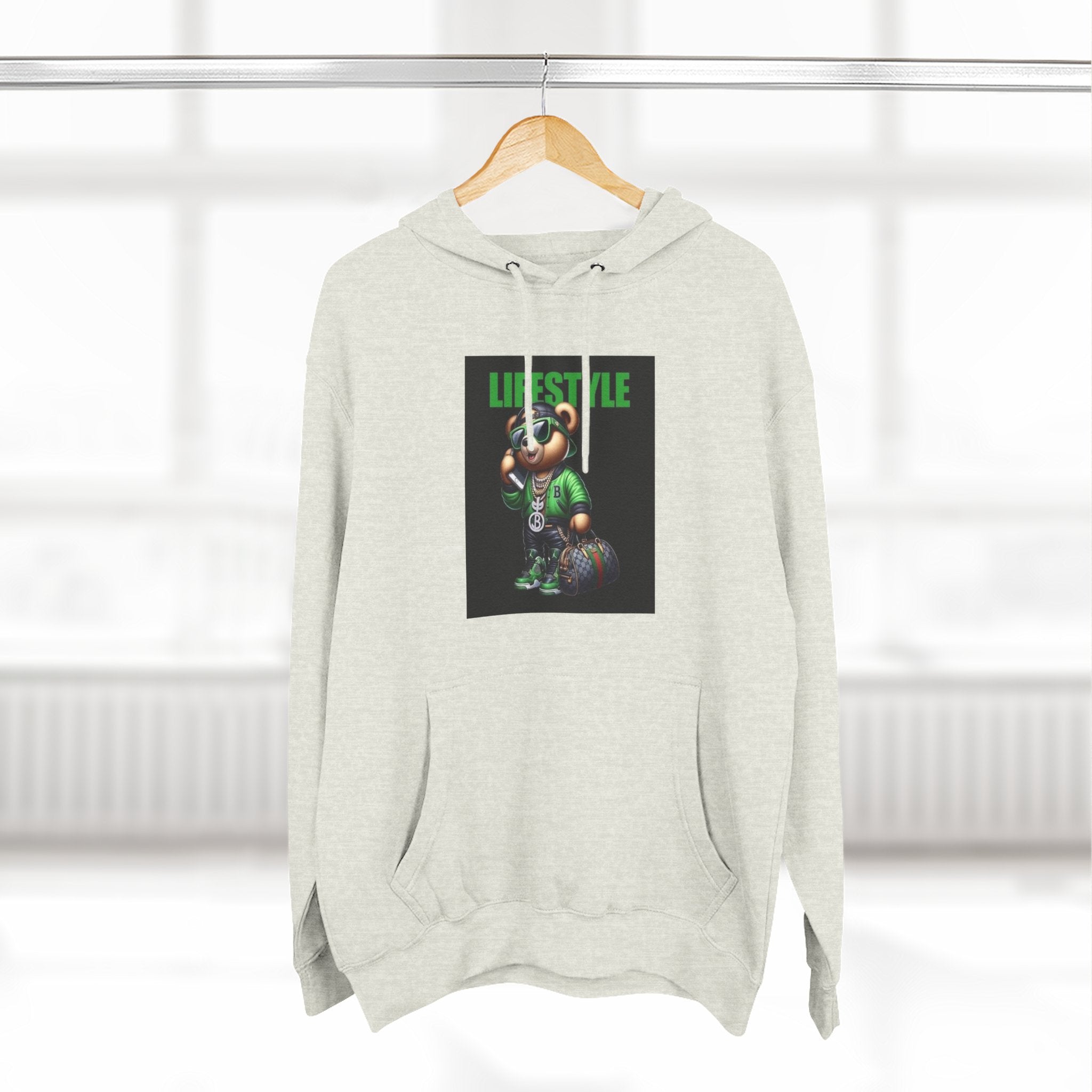 Lifestyle Graphic Hoodie - Cozy Fleece for Trendsetters