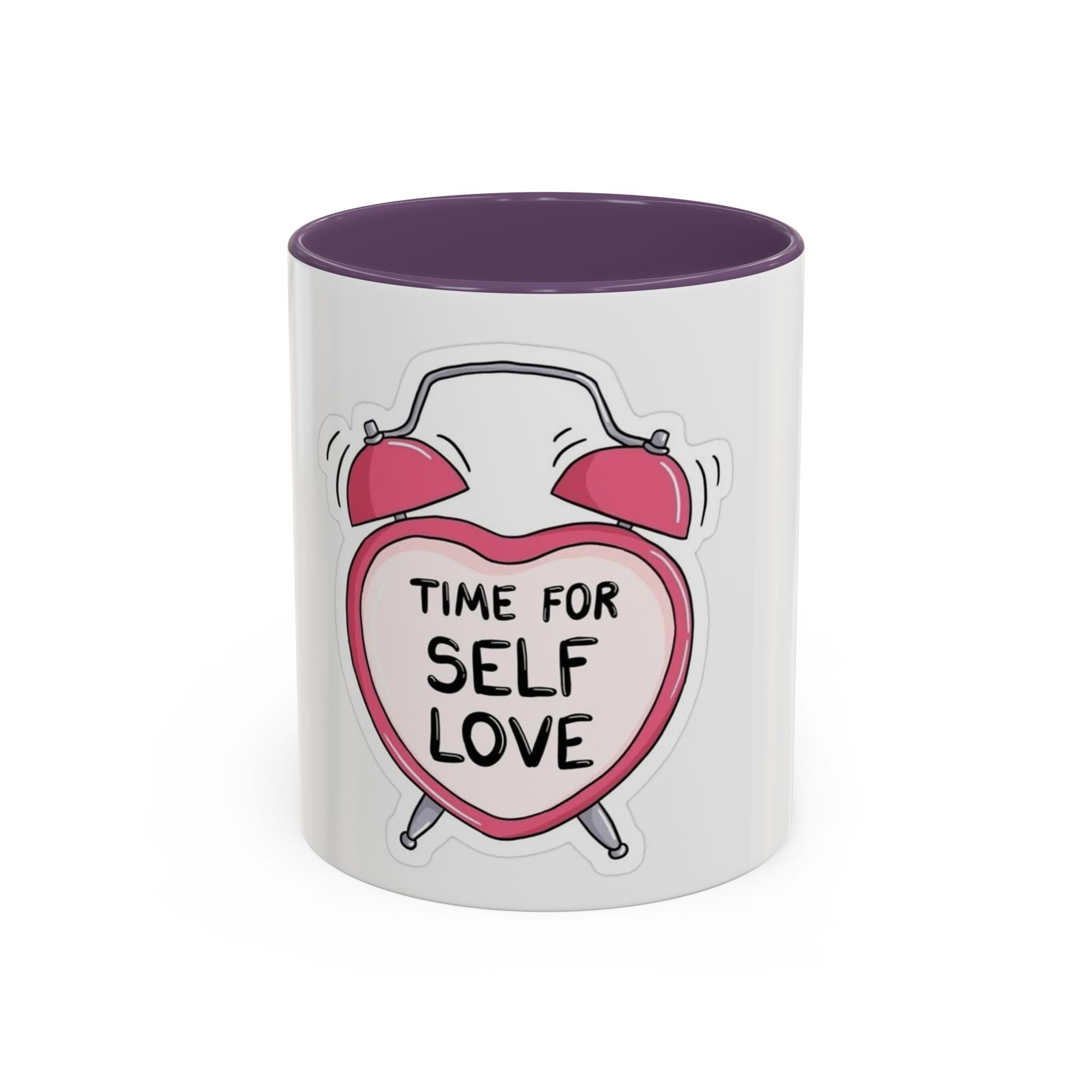 Self Love Accent Coffee Mug - Perfect Gift for Mindfulness & Relaxation