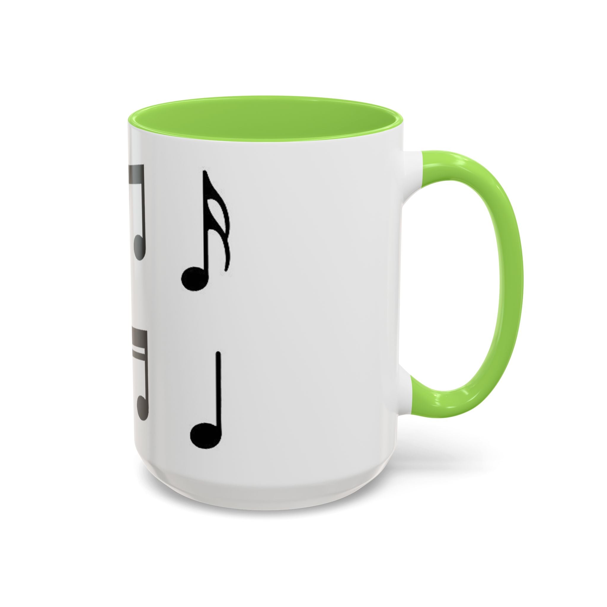 Musical Notes Coffee Mug - Colorful 11oz & 15oz