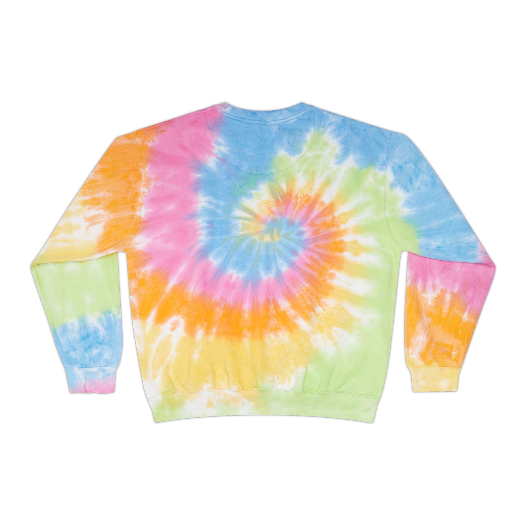 Unisex Tie-Dye Sweatshirt with Creature Design - Perfect for Casual Outings and Gift Giving