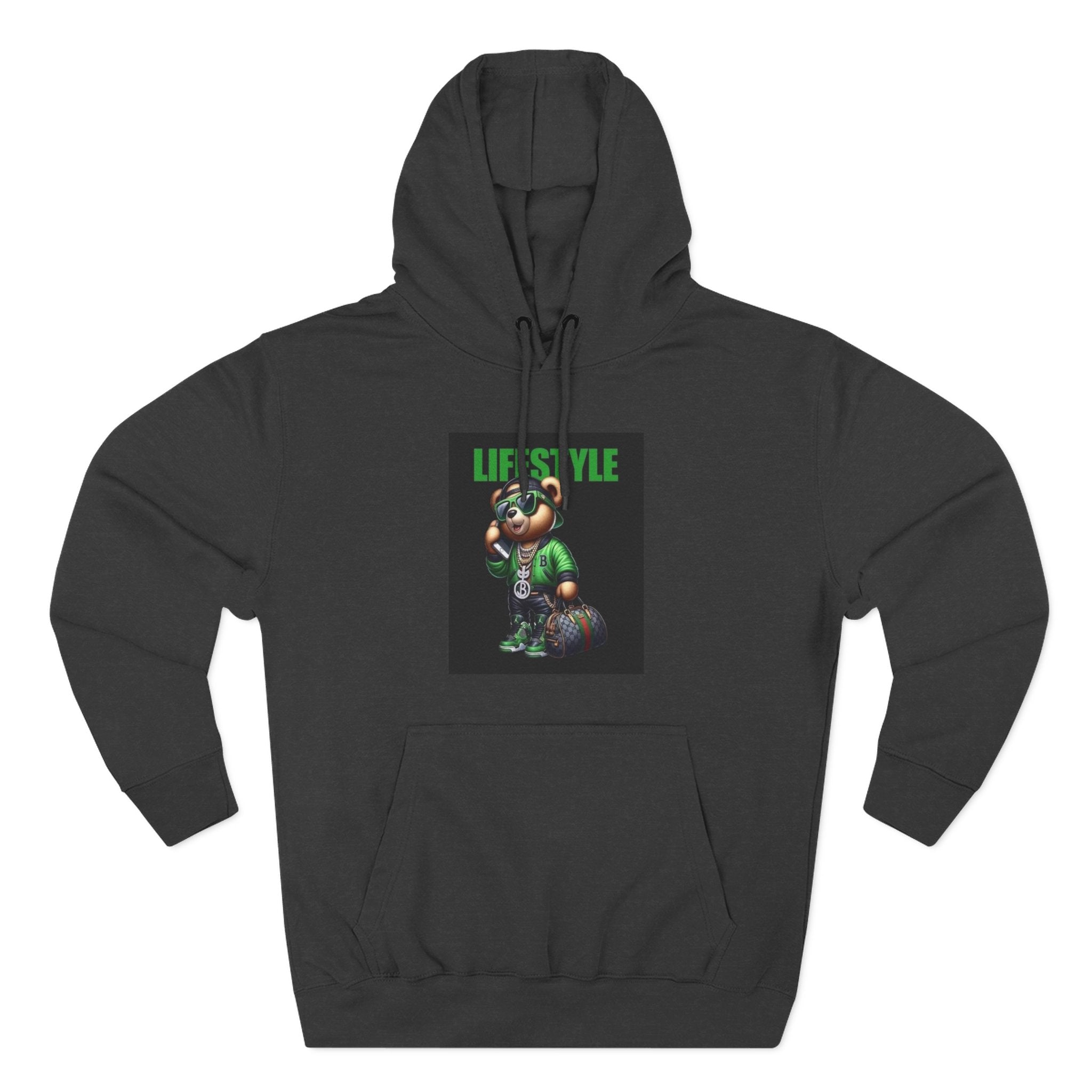 Lifestyle Graphic Hoodie - Cozy Fleece for Trendsetters