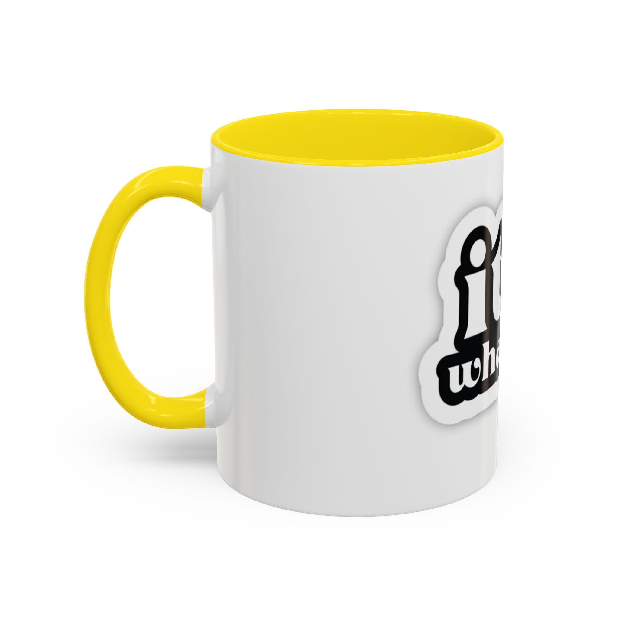 It Is What It Is Accent Coffee Mug - Stylish 11oz & 15oz Coffee Cups for Everyday Use