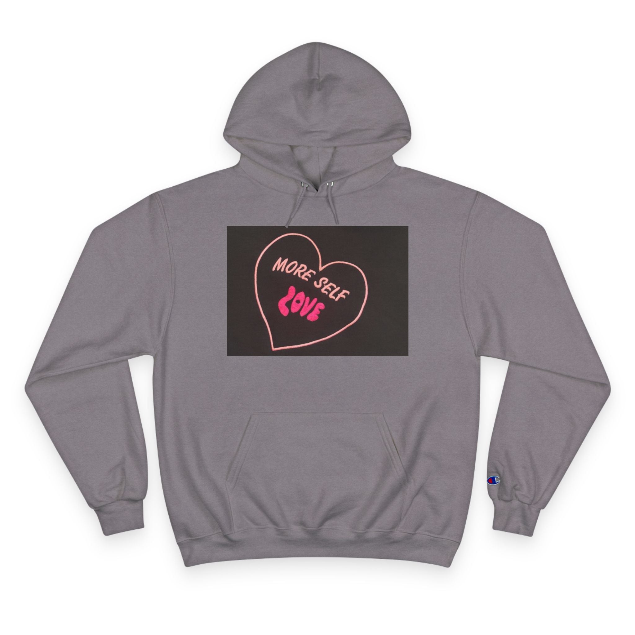 Self Love Champion Hoodie - White Casual Sweatshirt