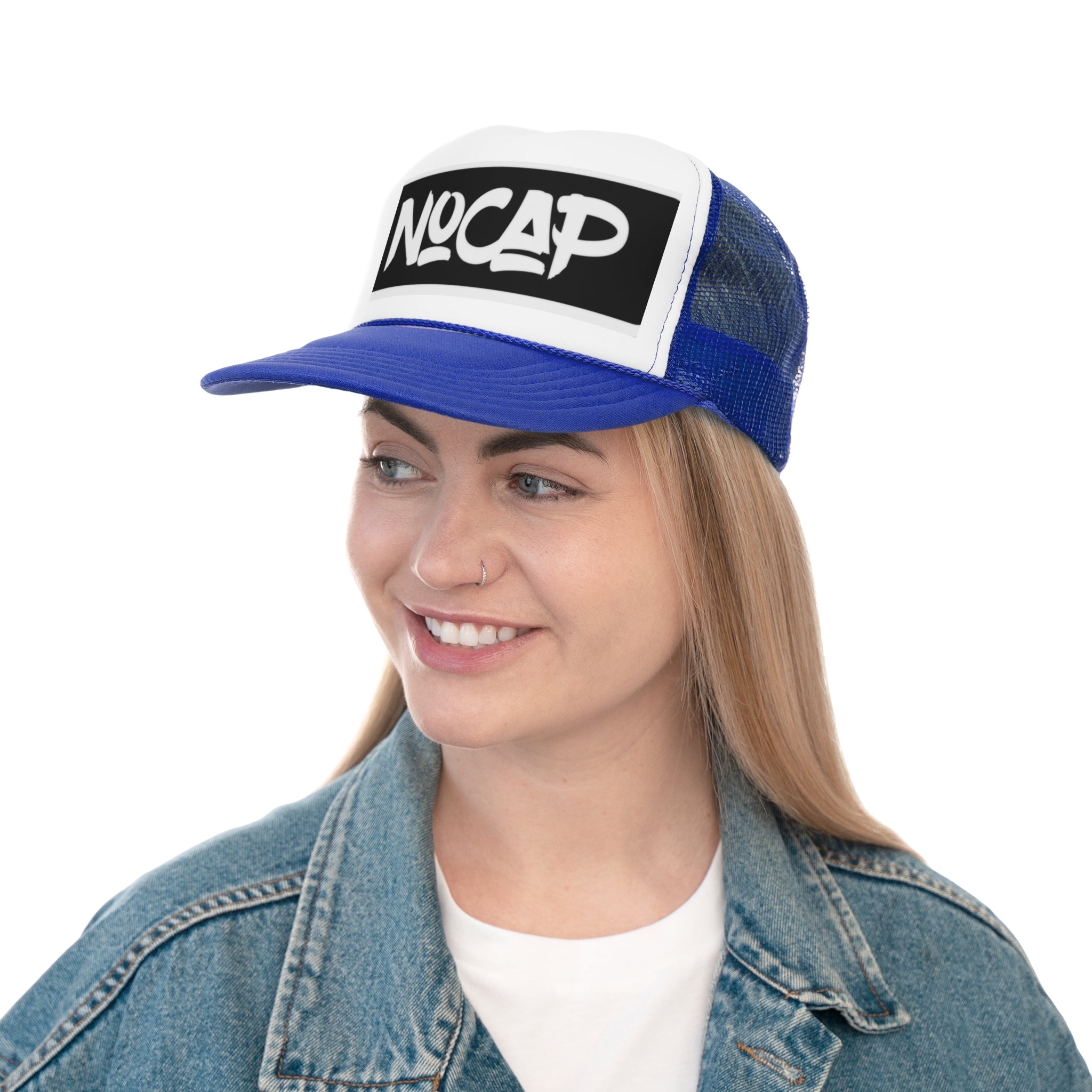 Trendy 'No Cap' Trucker Cap - Stylish Hat for Casual Wear