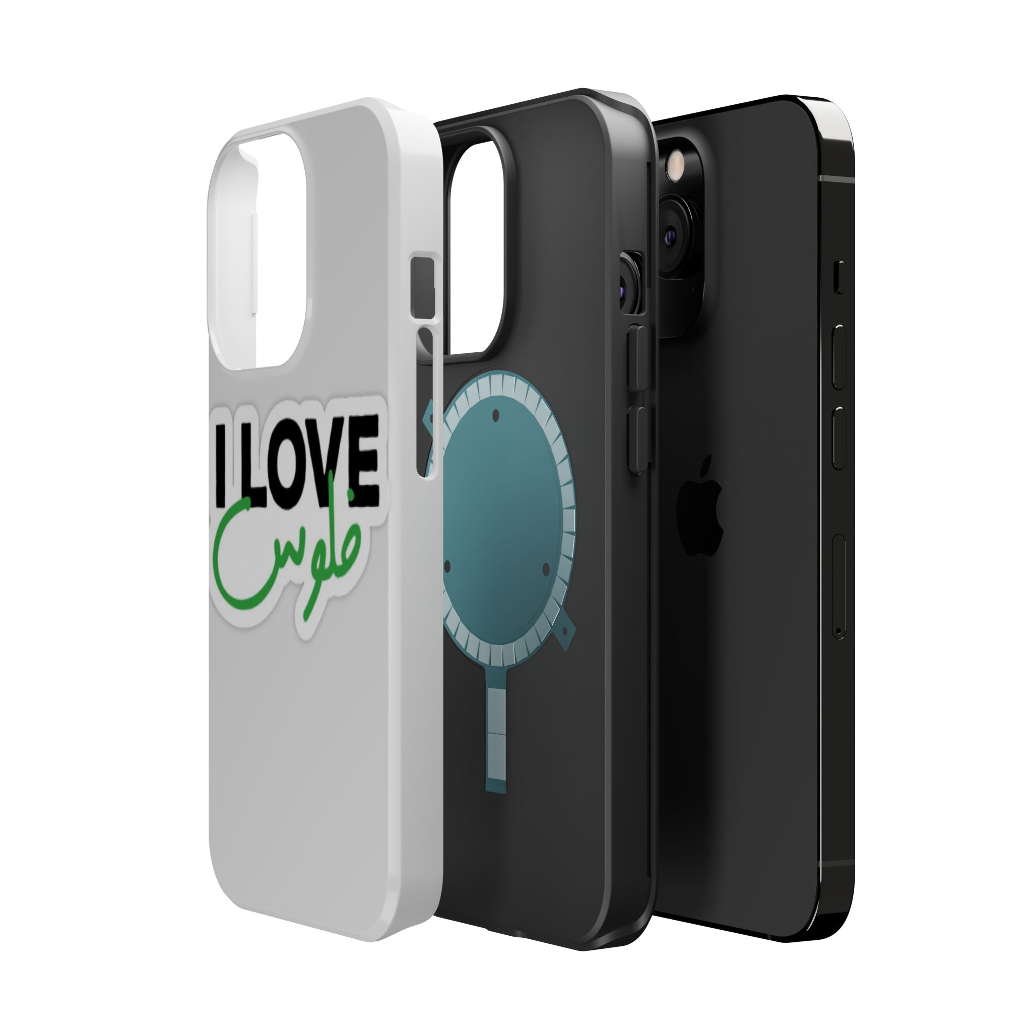 I Love قفلو Magnetic Tough Case - Stylish & Durable Phone Protection