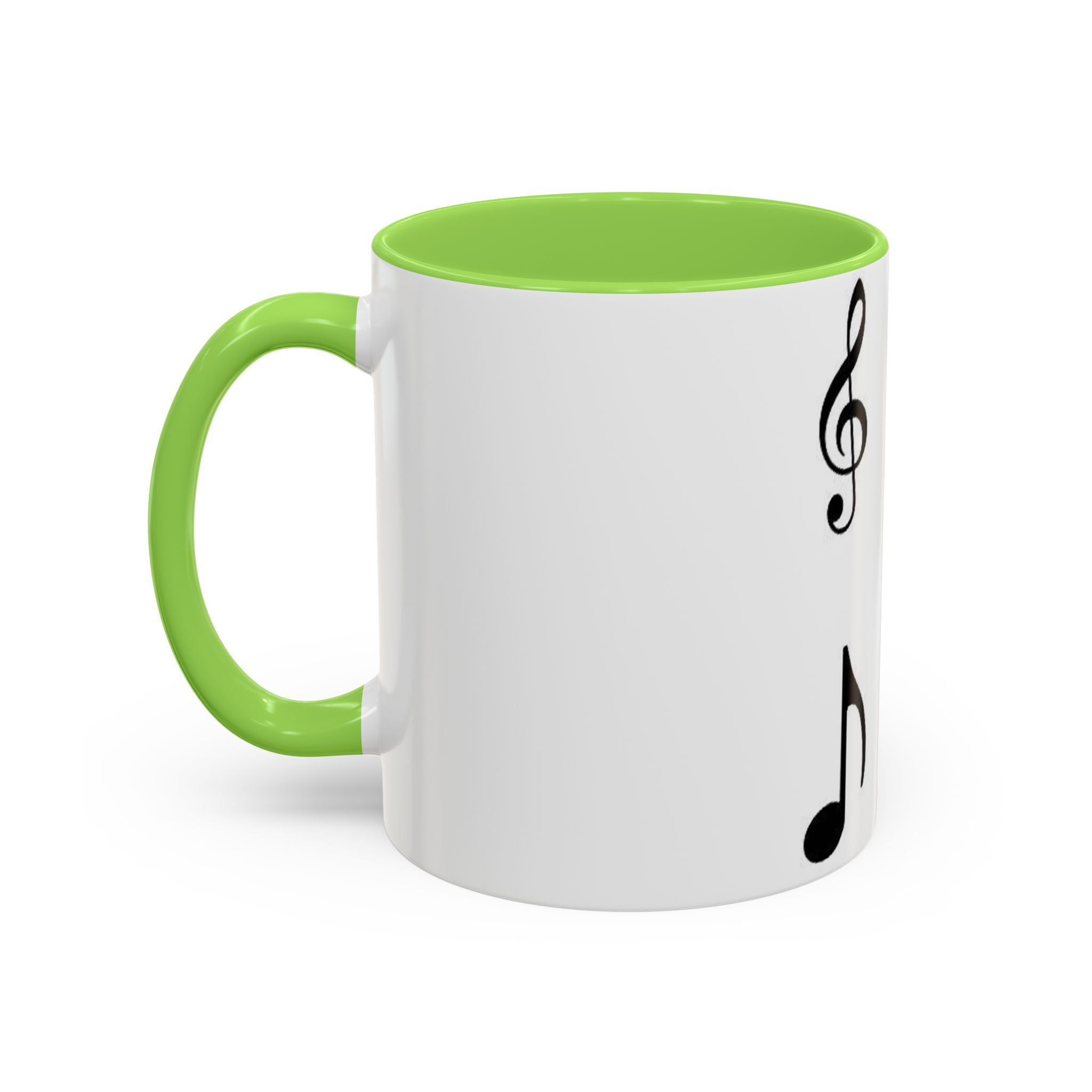 Musical Notes Coffee Mug - Colorful 11oz & 15oz