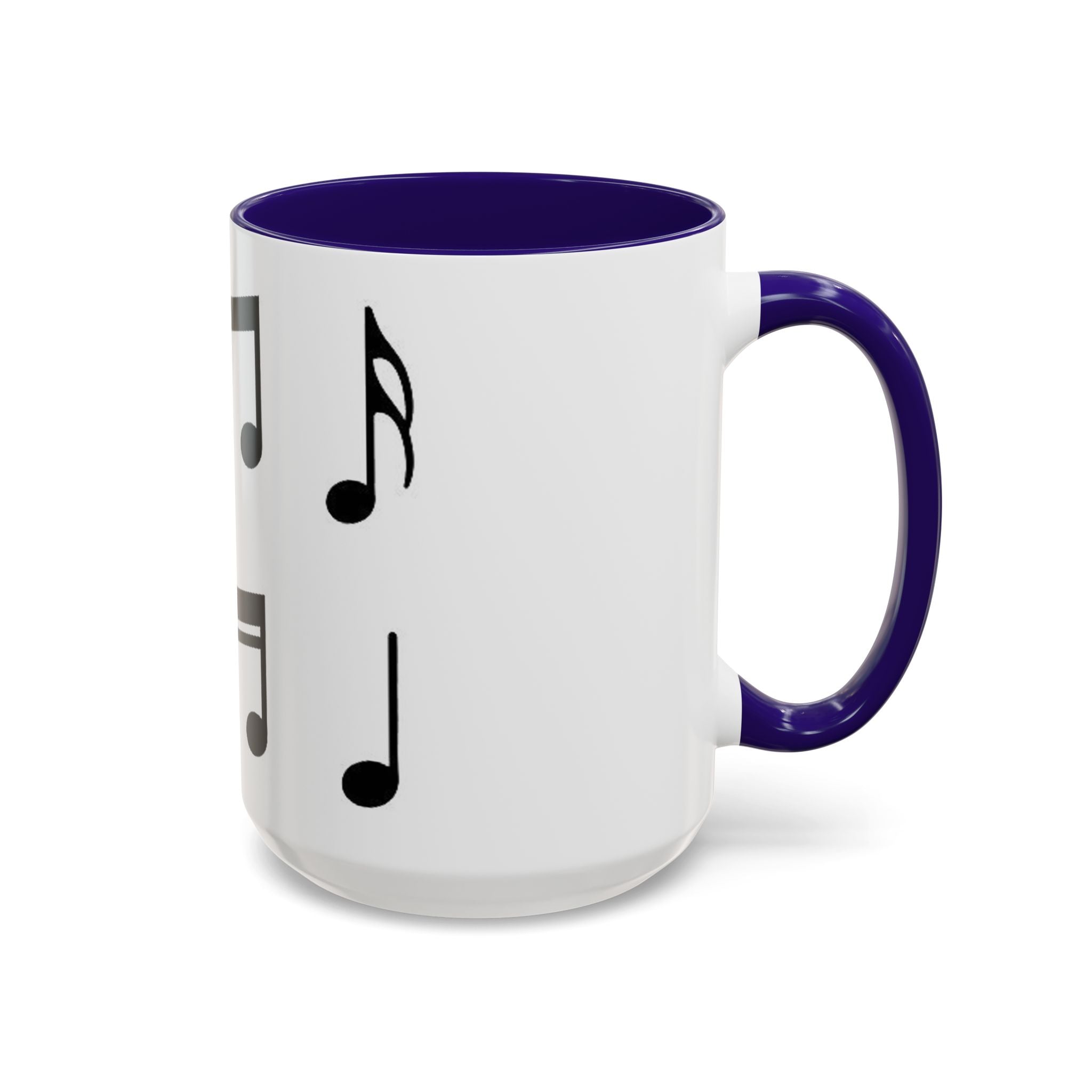 Musical Notes Coffee Mug - Colorful 11oz & 15oz