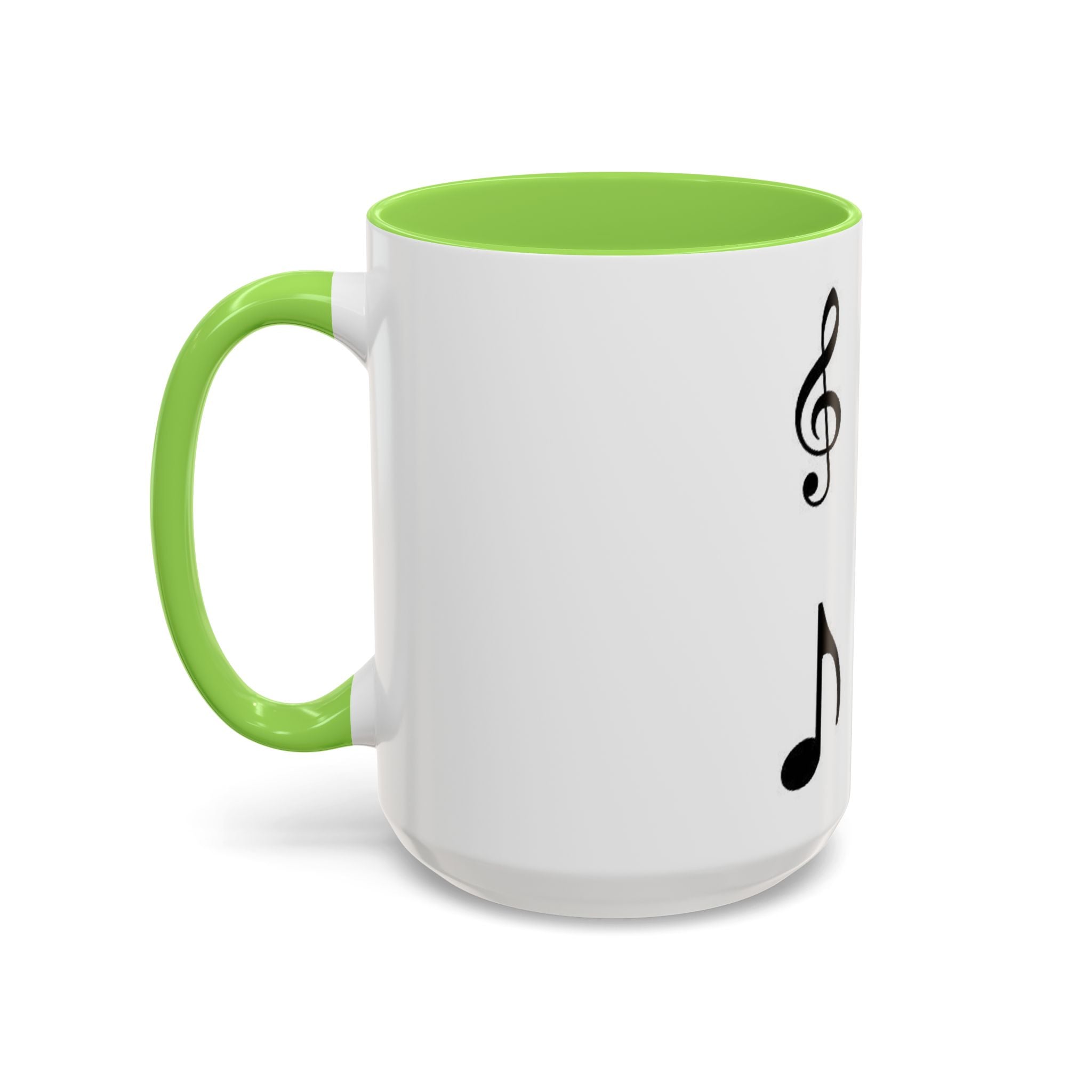 Musical Notes Coffee Mug - Colorful 11oz & 15oz