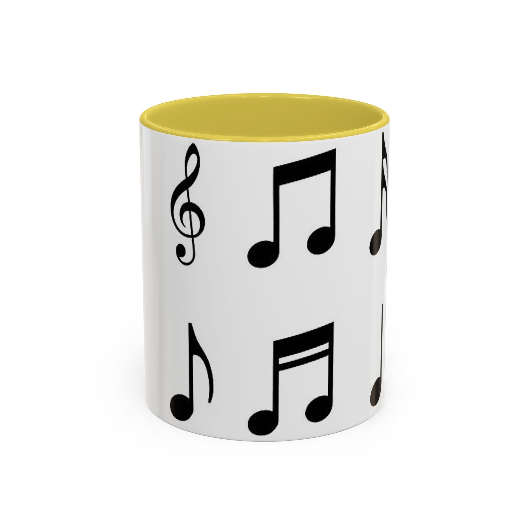 Musical Notes Coffee Mug - Colorful 11oz & 15oz