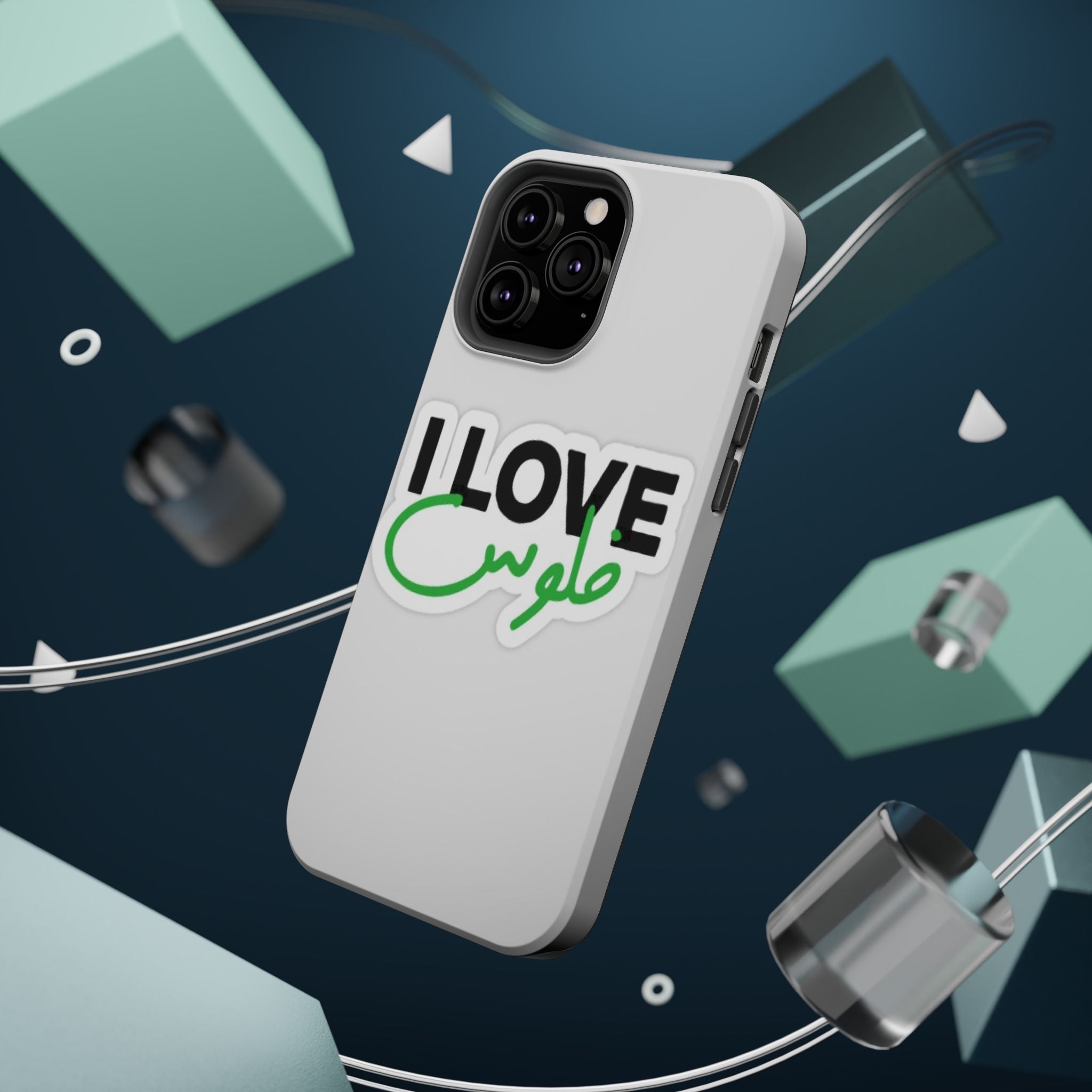 I Love قفلو Magnetic Tough Case - Stylish & Durable Phone Protection