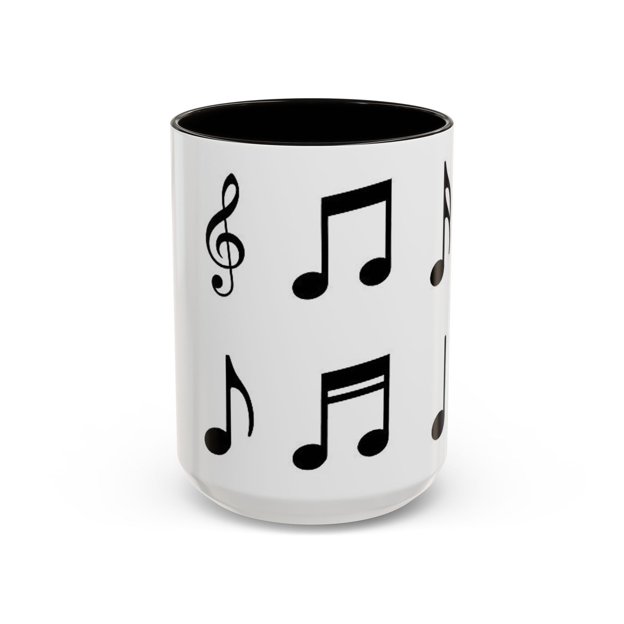 Musical Notes Coffee Mug - Colorful 11oz & 15oz