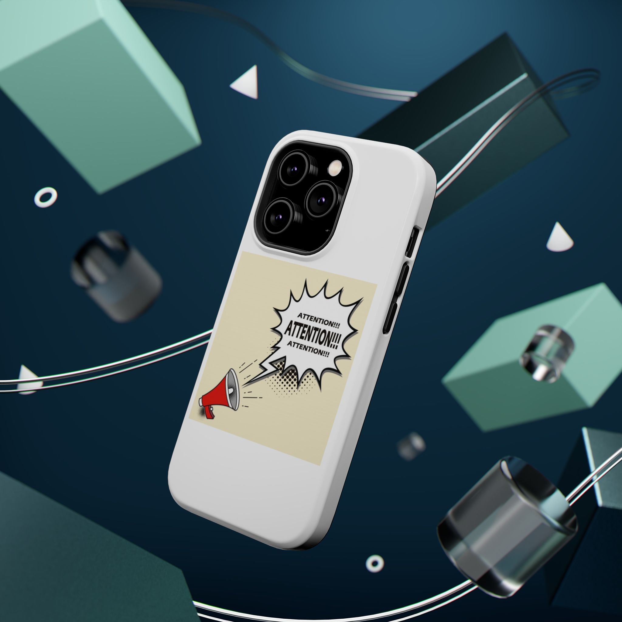 Attention Call Magnetic Tough Cases - Perfect for Gamers & Announcements